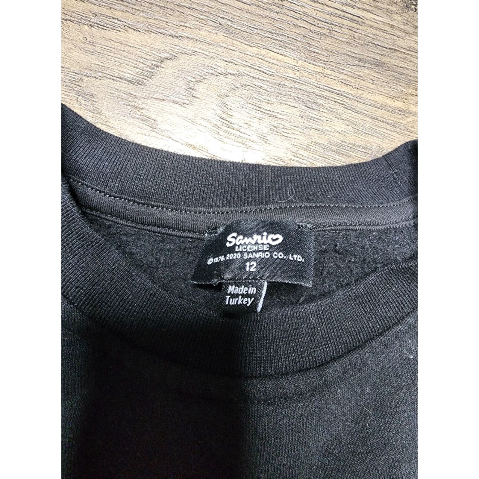 Vintage NGOrder CURVE HELLO KITTY Japan SWEATSHIRT XL Black Womens Size XL / US 12-14 / IT 48-50 - 4 Thumbnail