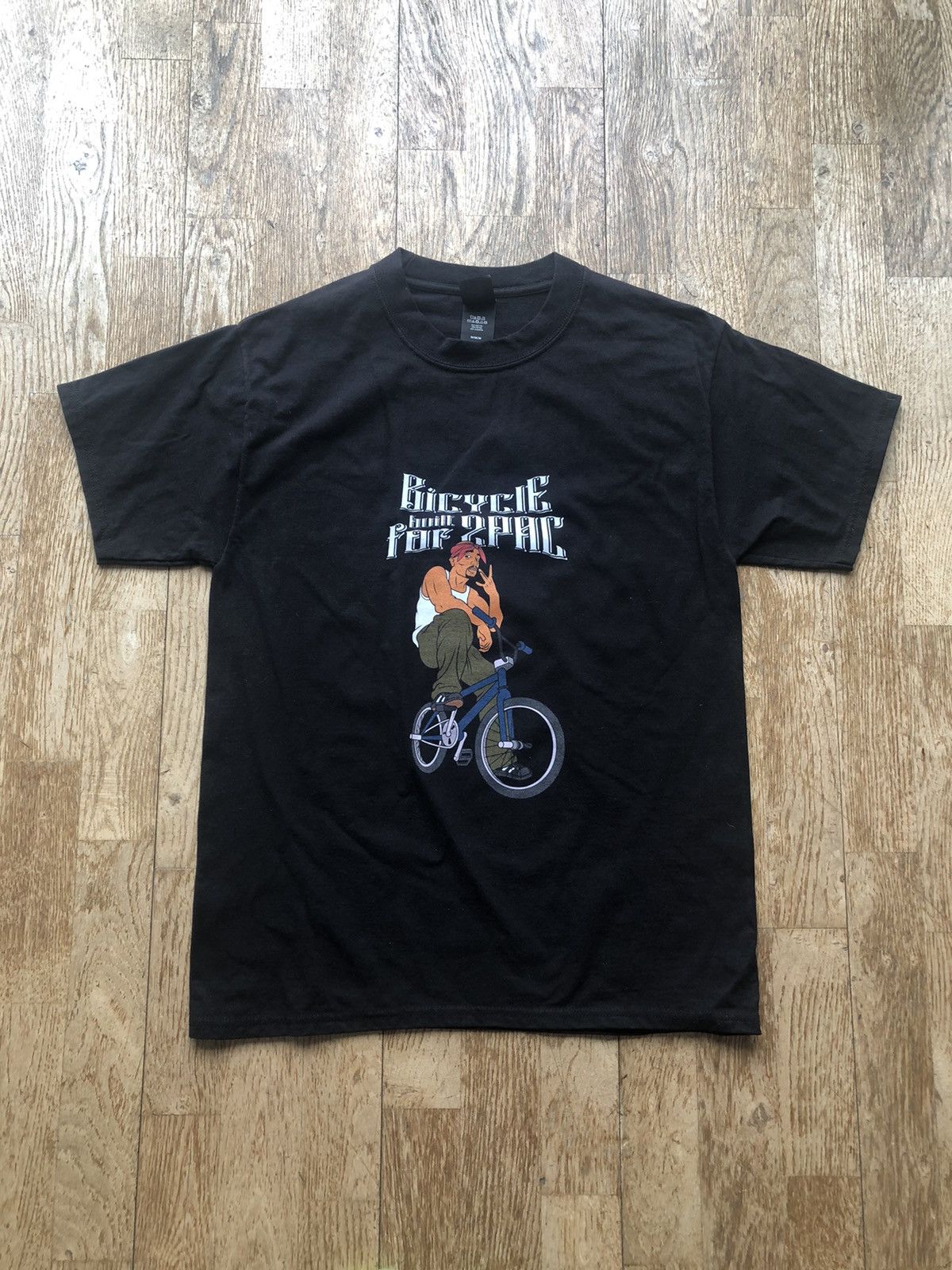 Rap Tees × Vintage RARE 2PAC BICYCLE RAP VINTAGE LOS ANGELES TEE SHIRT Size US M / EU 48-50 / 2 - 1 Thumbnail