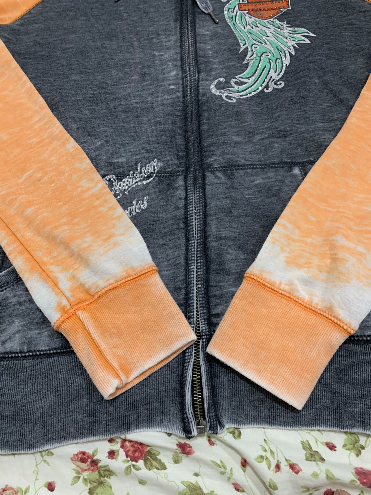 Harley Davidson × If Six Was Nine × Vintage Harley Davidson Zip Up Hoodie Faded Size US M / EU 48-50 / 2 - 4 Thumbnail