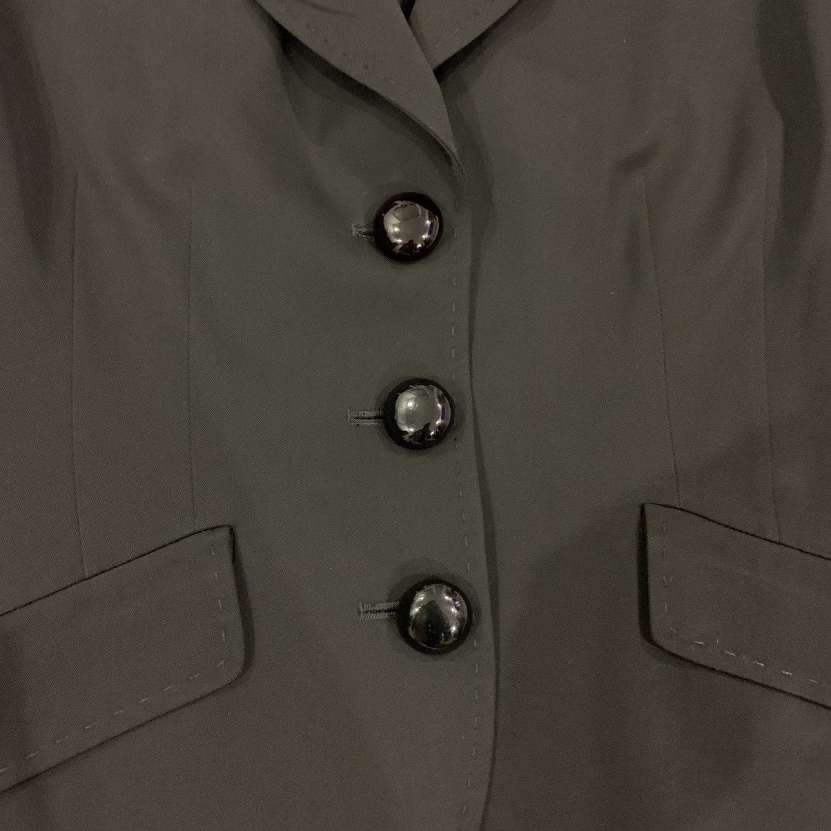 Moschino MOSCHINO Cheap and Chic Black Blazer Size 44 IT 10 US Size M / US 6-8 / IT 42-44 - 5 Thumbnail