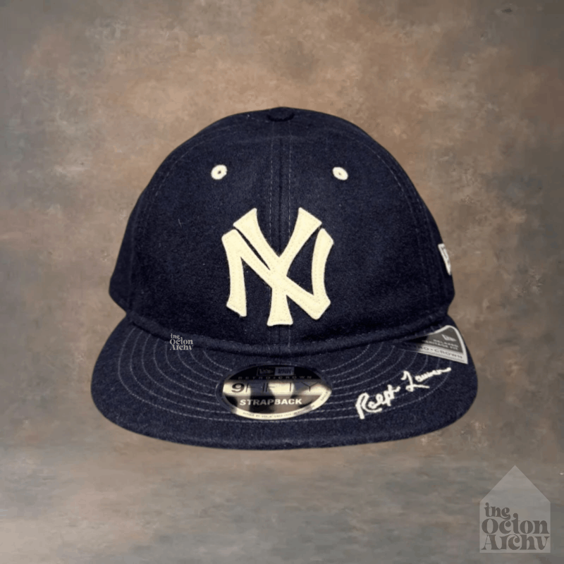 New Era × Polo Ralph Lauren Polo Ralph Lauren New Era Retro 9FIFTY NY Yankees Wool Cap Size ONE SIZE - 1 Thumbnail