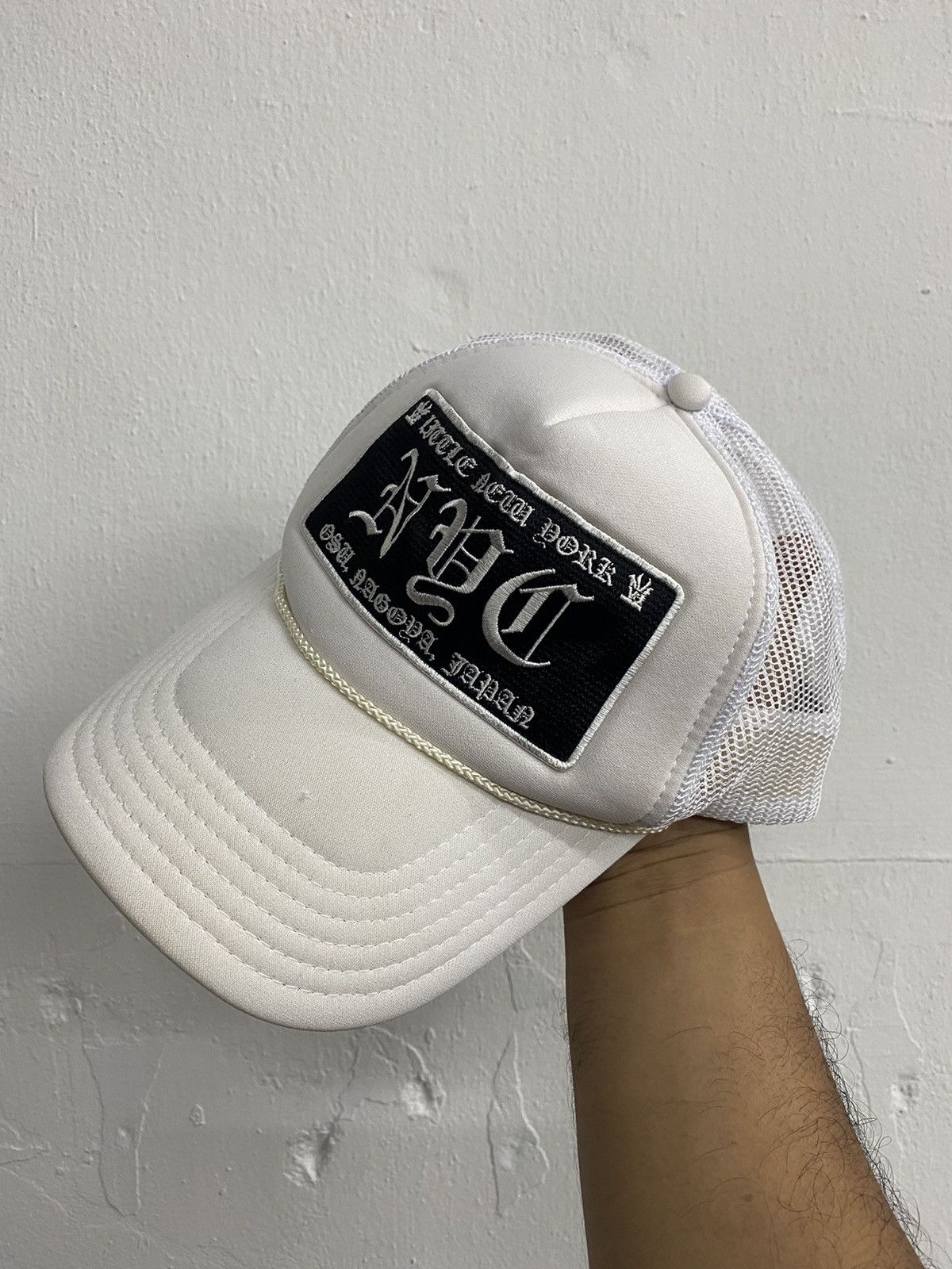 Japanese Brand × Other × Otto Little New York Chrome Hearts Style Trucker Hat Size ONE SIZE - 2 Thumbnail