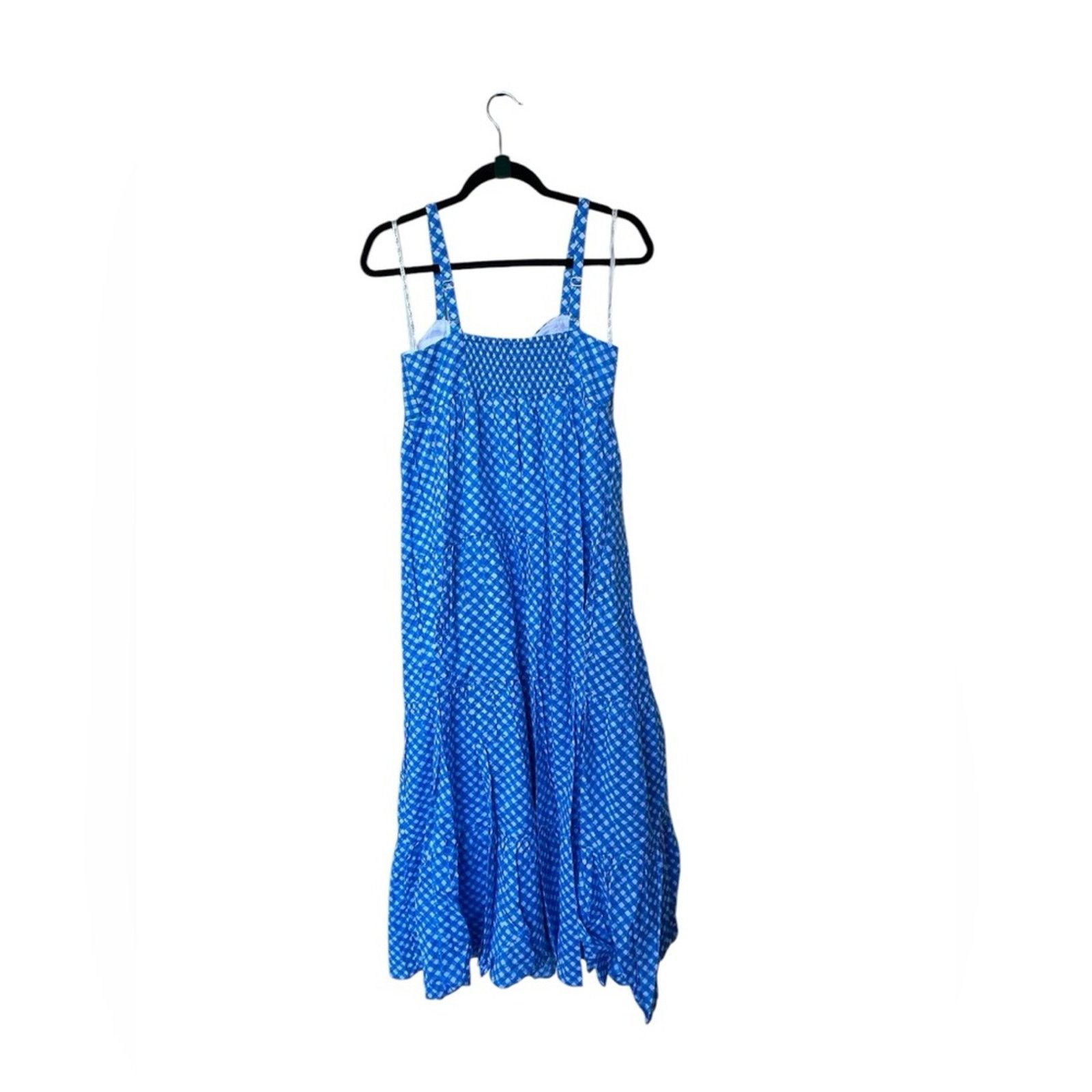 Lilly Pulitzer Lilly Pulitzer Shylee Cotton Maxi Dress Blue Gingham size 2 Size XS / US 0-2 / IT 36-38 - 8 Thumbnail