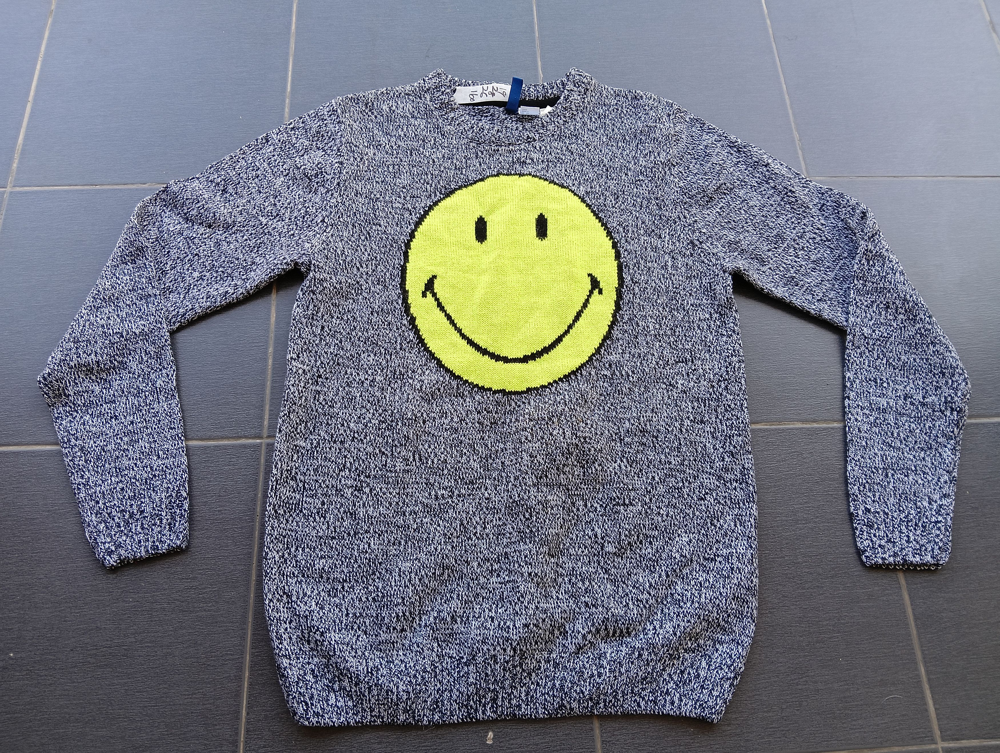 Divided smile big logo h&m sweater Size US M / EU 48-50 / 2 - 2 Thumbnail