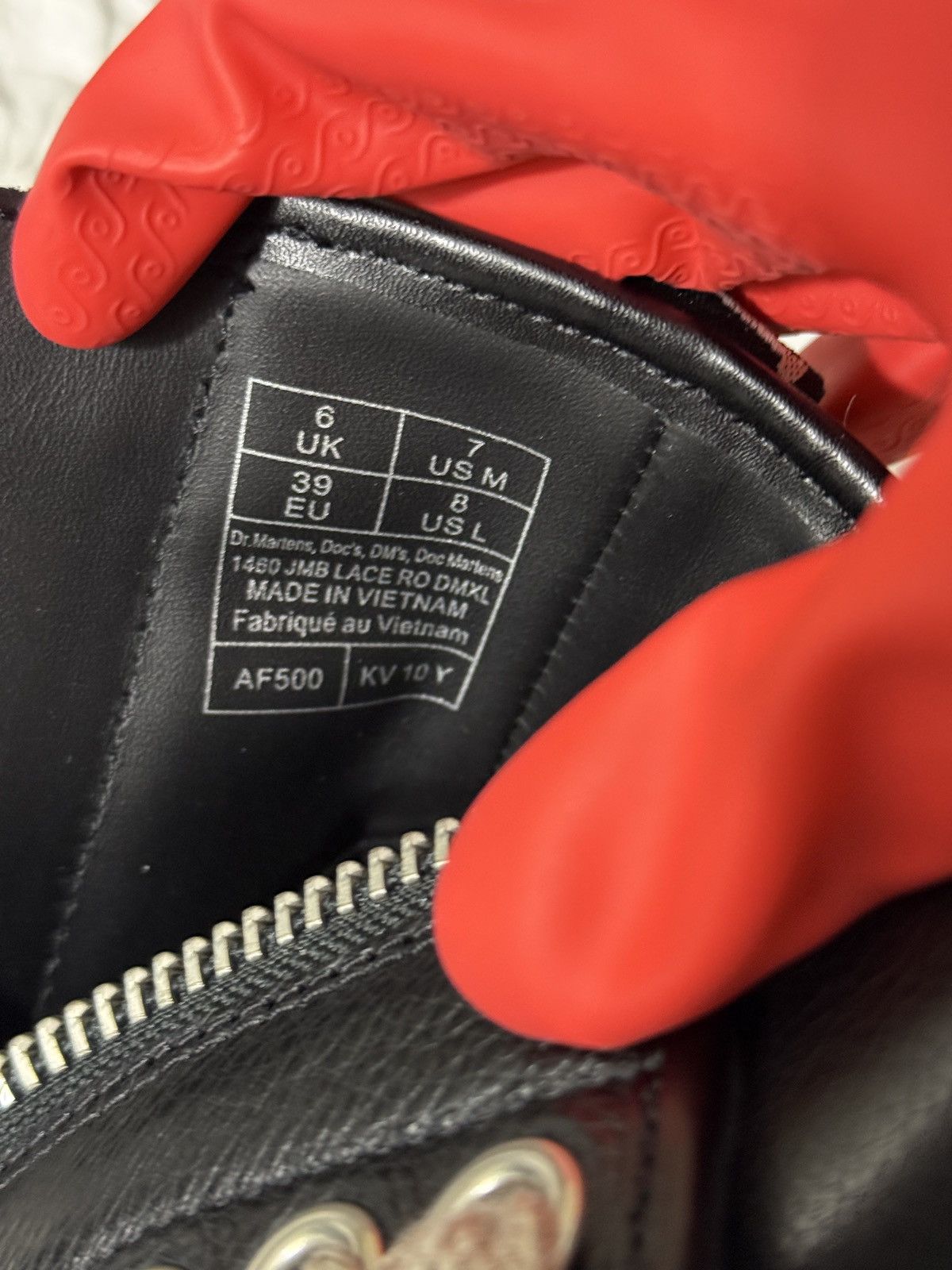 Dr. Martens × Rick Owens Rick Owens x Dr. Martens 1460 DMXL Jumbo Lace Boots Size US 7 / EU 40 - 8 Thumbnail