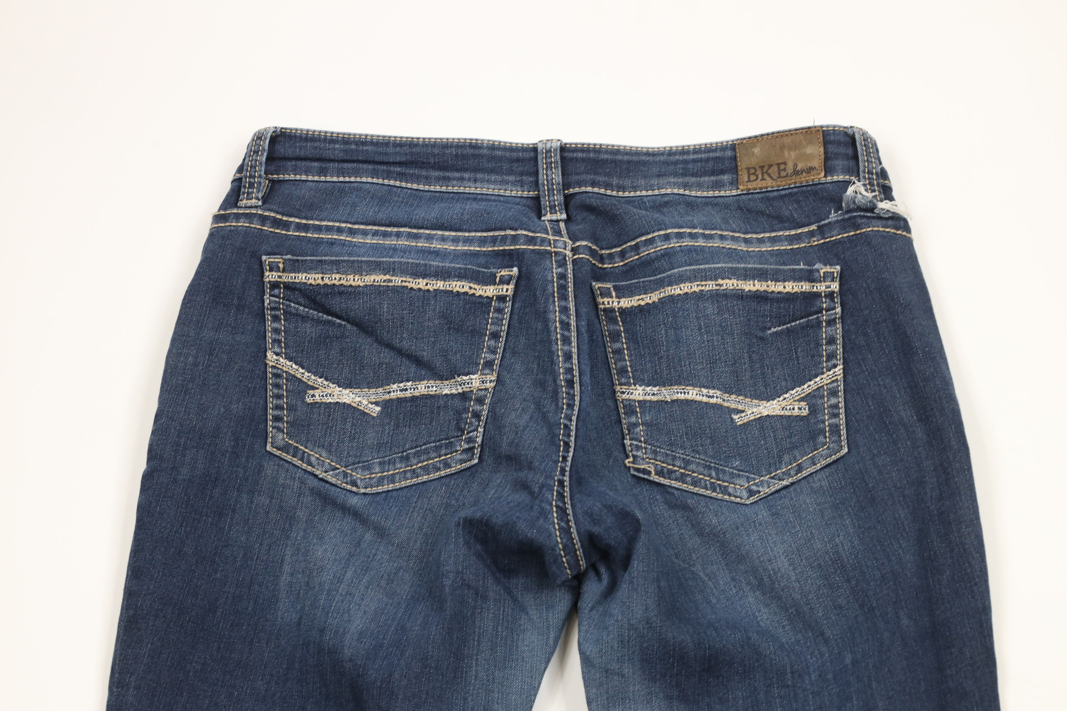 Vintage Buckle BKE Payton Stretch Flared Bootcut Denim Jeans Blue Size 30" / US 8 / IT 44 - 9 Thumbnail