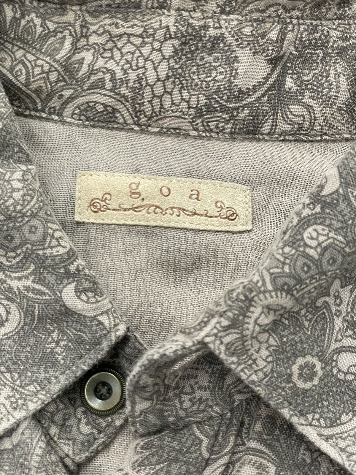 GOA Goa Men’s Paisley Shirt Size US M / EU 48-50 / 2 - 3 Thumbnail