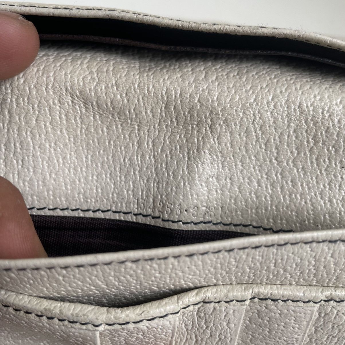 Gucci Vintage Gucci Denim Blue Wallet Size ONE SIZE - 12 Thumbnail