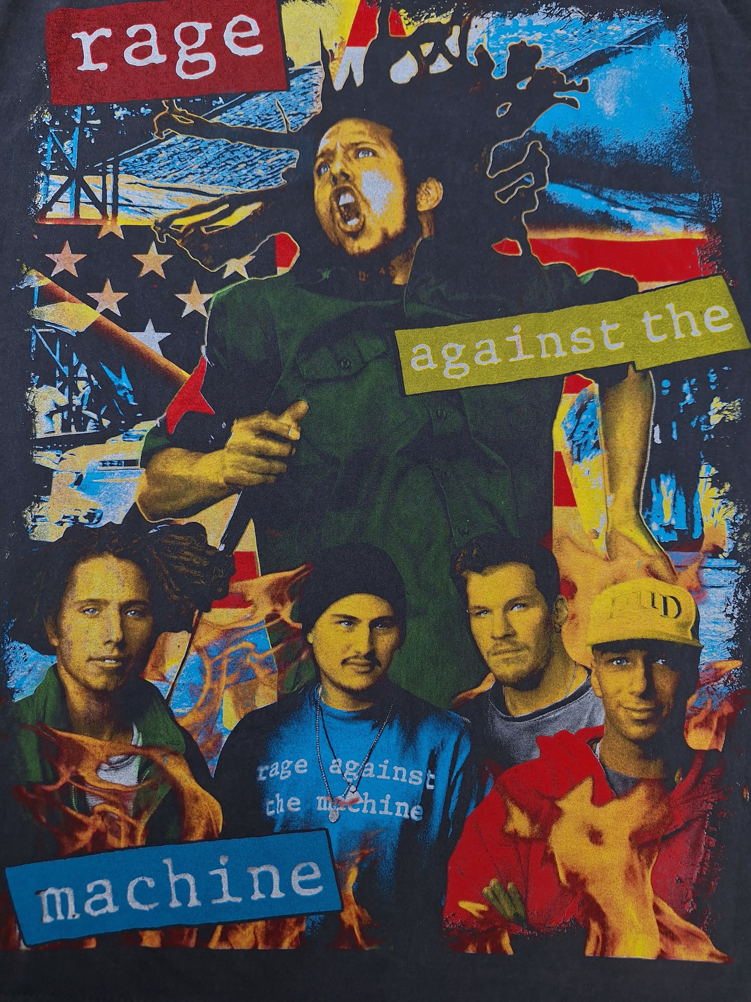 Japanese Brand 🔥RARE🔥 Rage against the machine killing in the name tee Size US XL / EU 56 / 4 - 3 Thumbnail