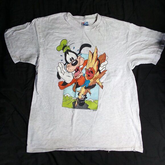 Disney Vintage 90s Disney Goofy T-Shirt Size US L / EU 52-54 / 3 - 2 Thumbnail