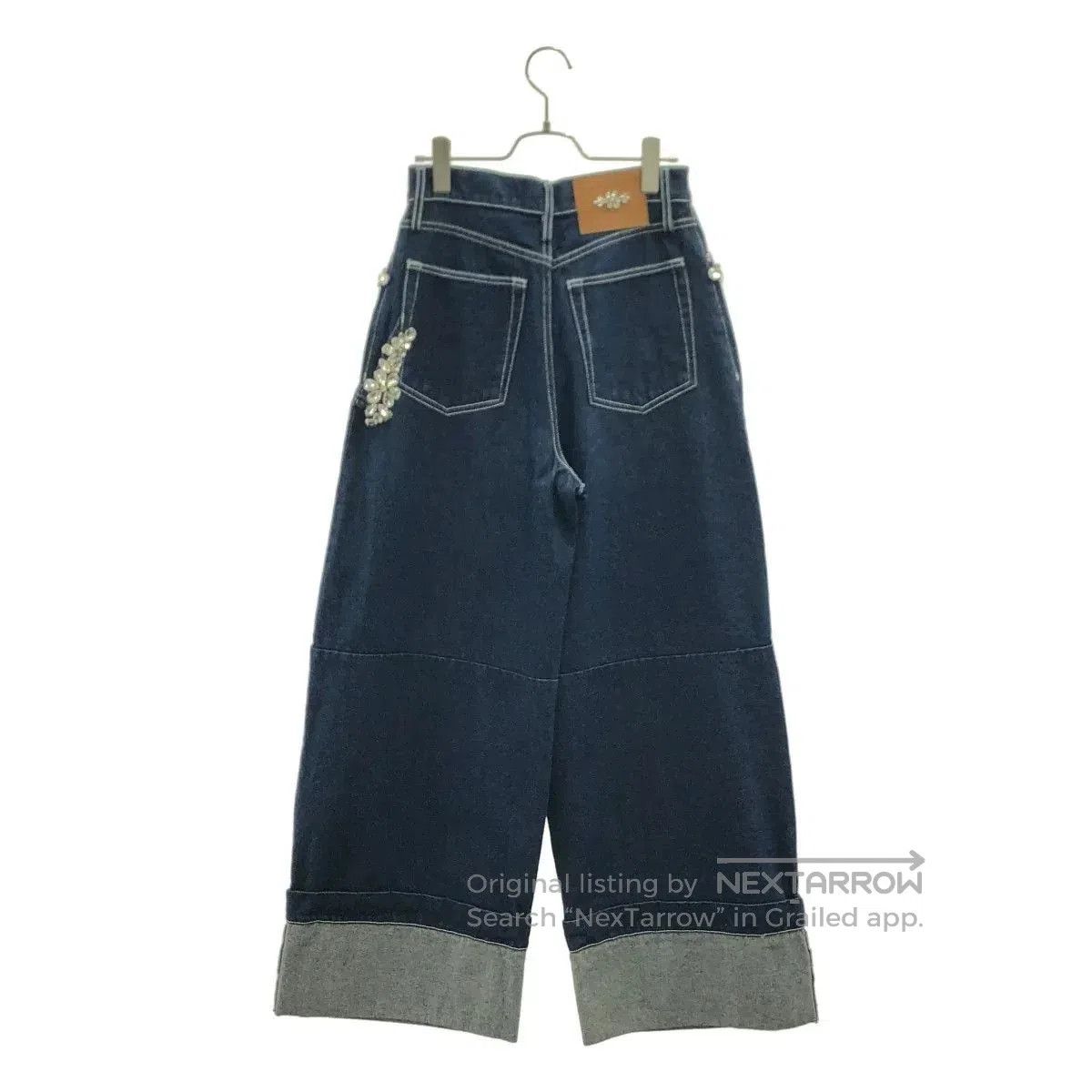 Simone Rocha Simone Rocha Wide Leg Puddle Jeans. Size 26" / US 2 / IT 38 - 2 Thumbnail