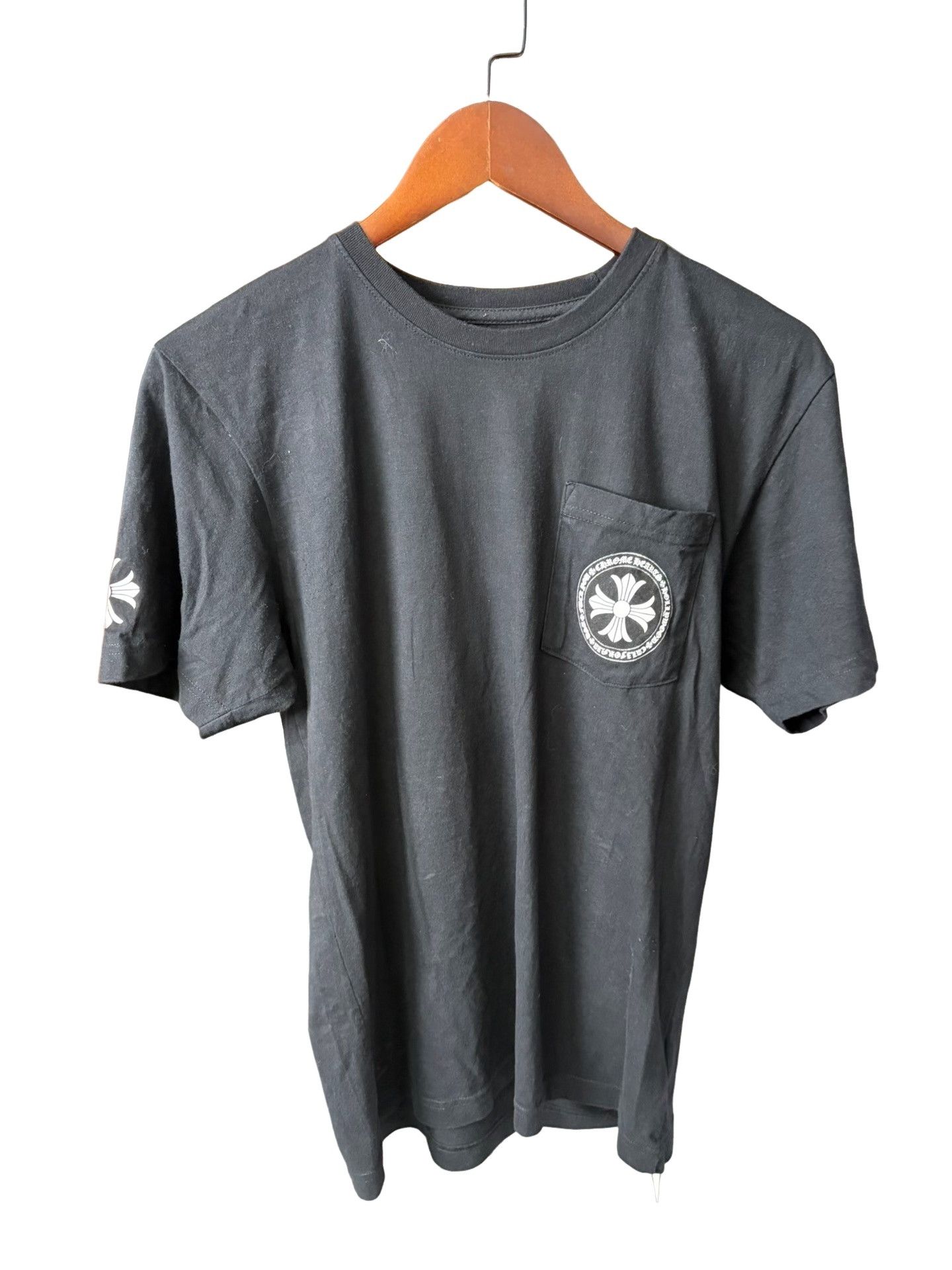 Chrome Hearts Chrome Hearts Script Logo Pocket T-Shirt M Size US M / EU 48-50 / 2 - 1 Thumbnail