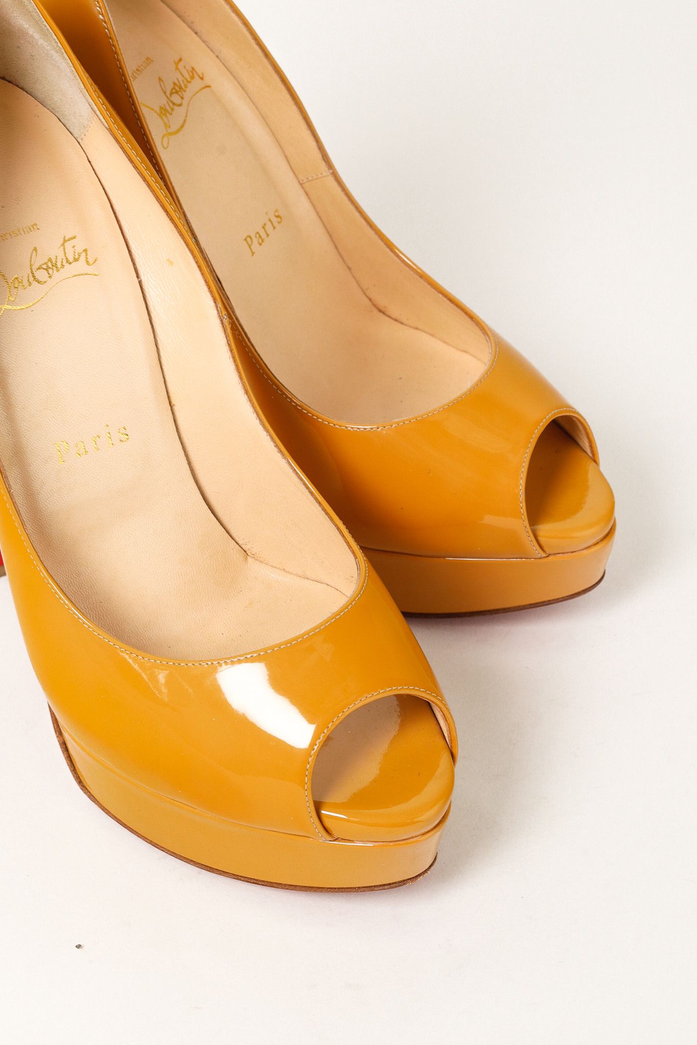 Christian Louboutin Christian Louboutin Lady Peep 150 Peep-Toe Platform Pumps Size US 8.5 / IT 38.5 - 9 Thumbnail