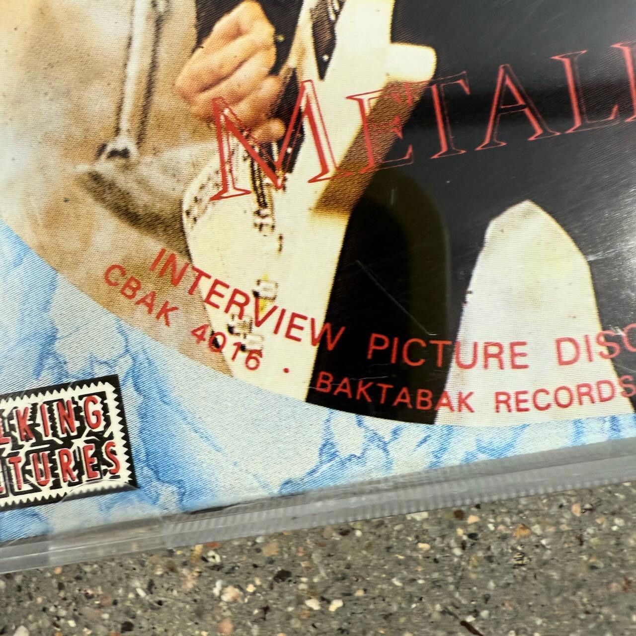 Designer RARE OoP Metallica Interview Picture Disc Ltd Ed Baktabak Size ONE SIZE - 4 Thumbnail