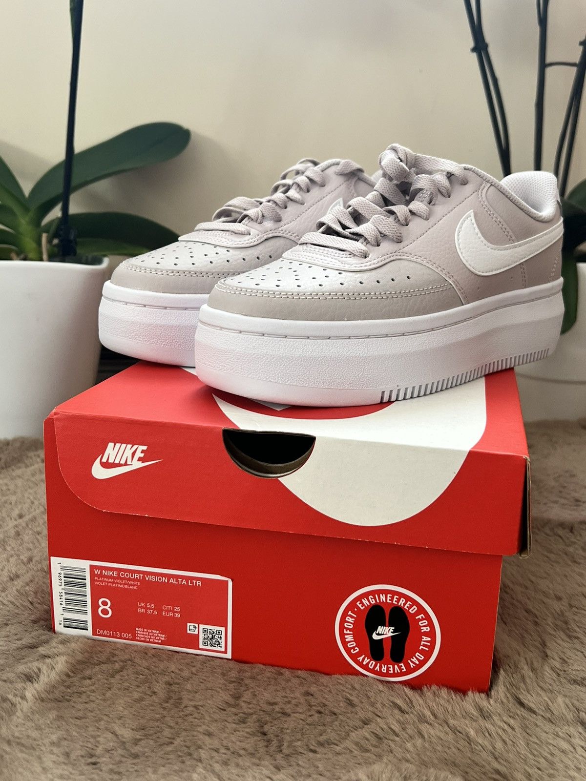 Nike court vision alta LTR