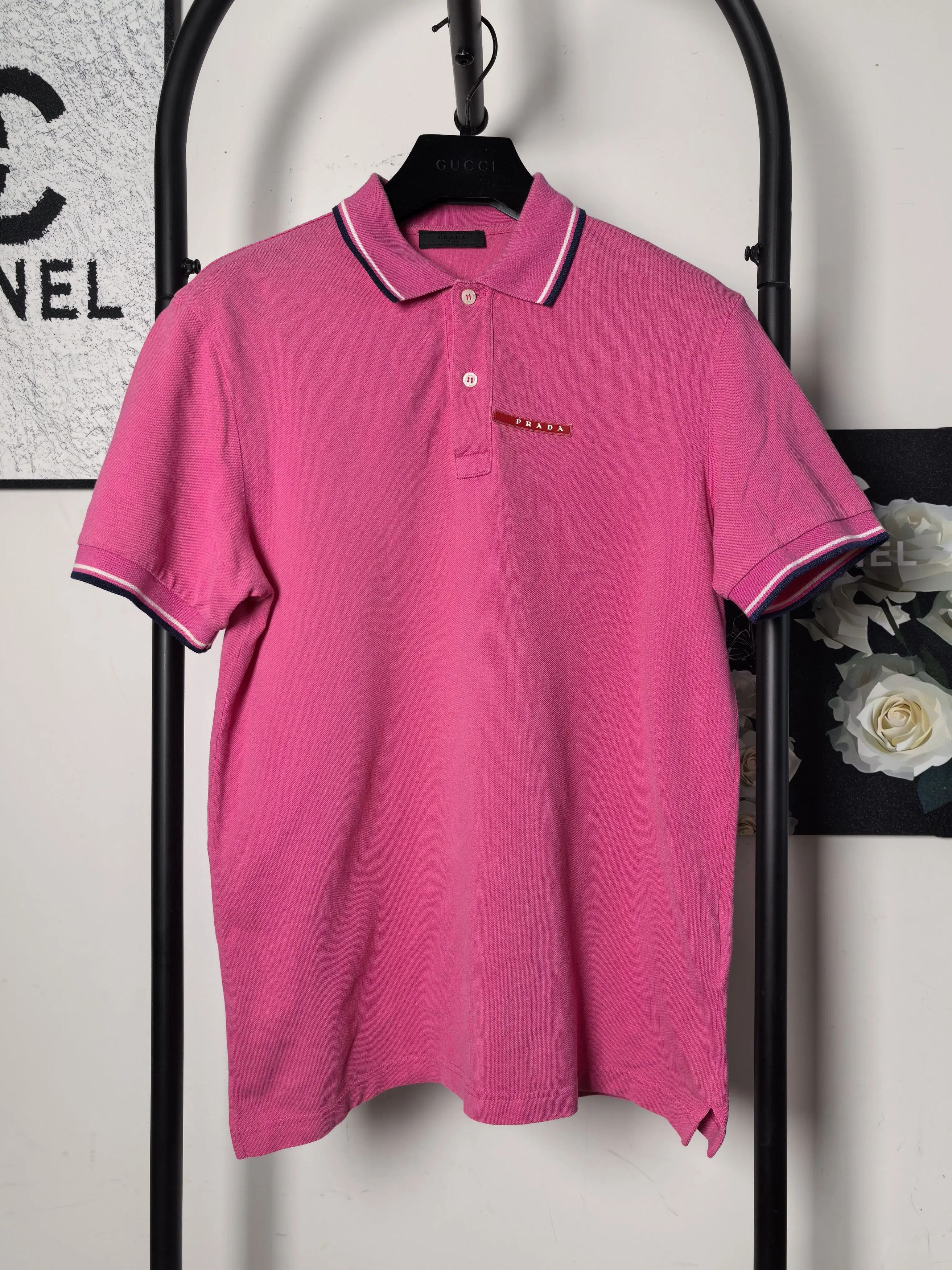 Prada Prada Retro White T-Shirt s Men Size US S / EU 44-46 / 1 - 1 Thumbnail