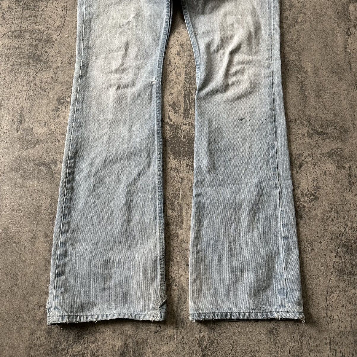 Isamu Katayama Backlash Isamu Katayama Backlash ‘Leather Repair’ Distressed Denim Size US 31 - 7 Thumbnail