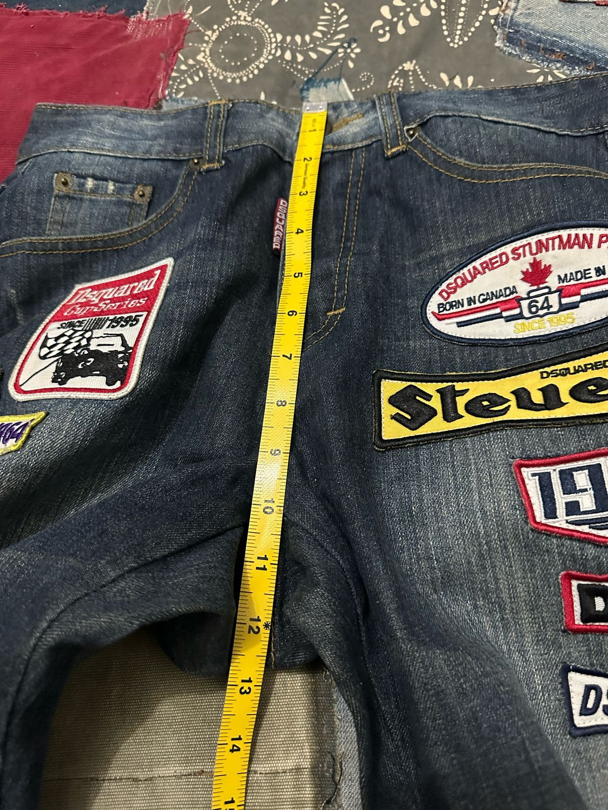 Dsquared2 Dsquared Jeans w/ Patches design Size US 30 / EU 46 - 19 Thumbnail