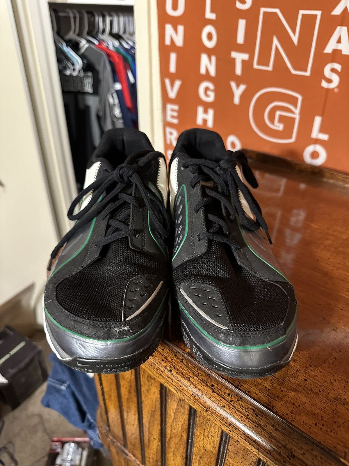 Nike × Vintage Vintage Nike Air Edge Essential “green lantern” 00s size 14 Size US 14 / EU 47 - 3 Thumbnail