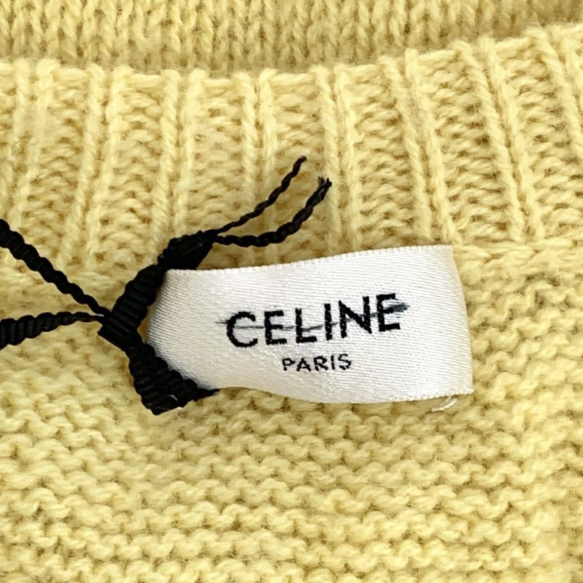 Celine Celine Triomphe Fair Isle Long Sleeve Knit Sweater K26WX Size S / US 4 / IT 40 - 5 Thumbnail