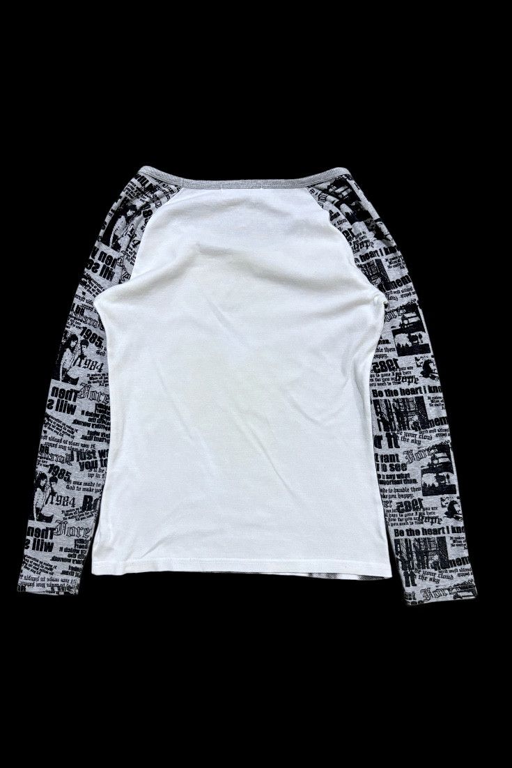Japanese Brand Crazy 2000 joky gal girls longsleeve Size M / US 6-8 / IT 42-44 - 2 Thumbnail