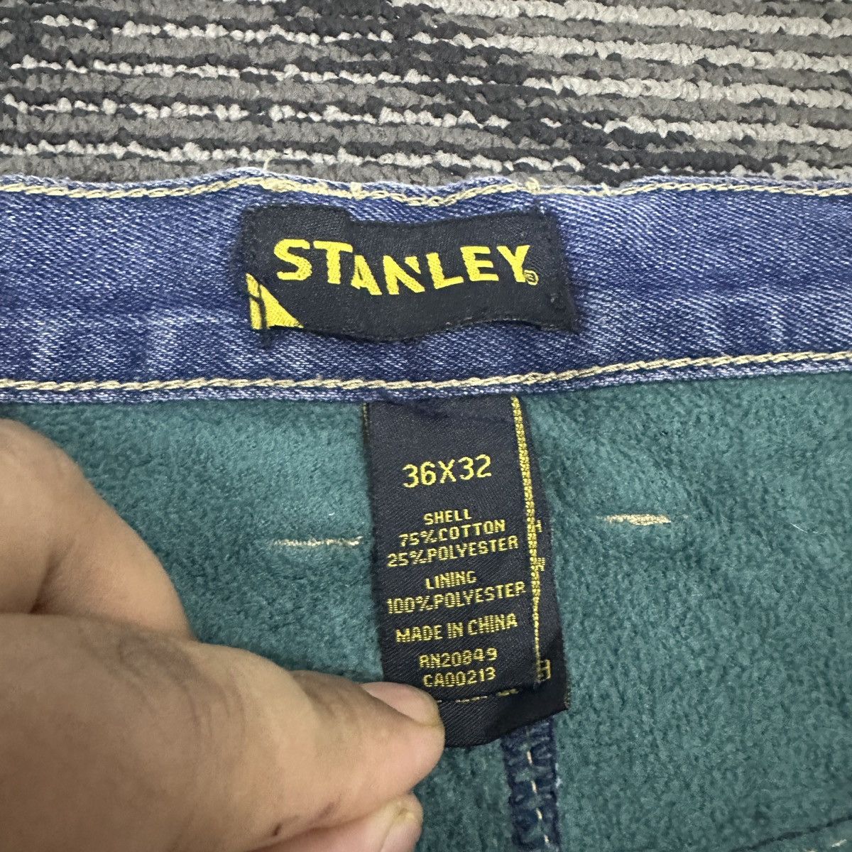Stanley & Sons Baggy 🔥Stanley Jeans 36x32 Size US 34 / EU 50 - 14 Thumbnail