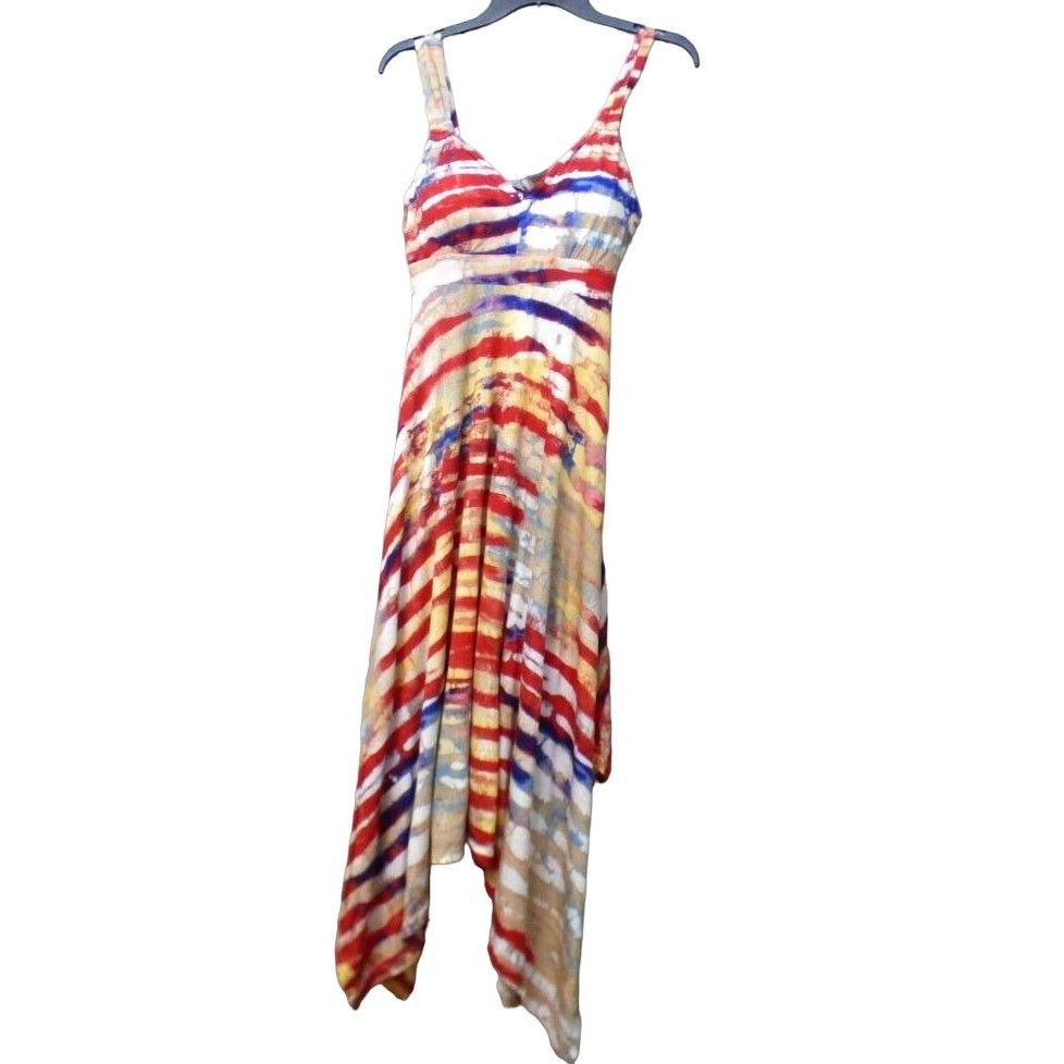 Other American Rag Junior’s Handkerchief-Hem, Red- multi, XS Size XS / US 0-2 / IT 36-38 - 3 Thumbnail