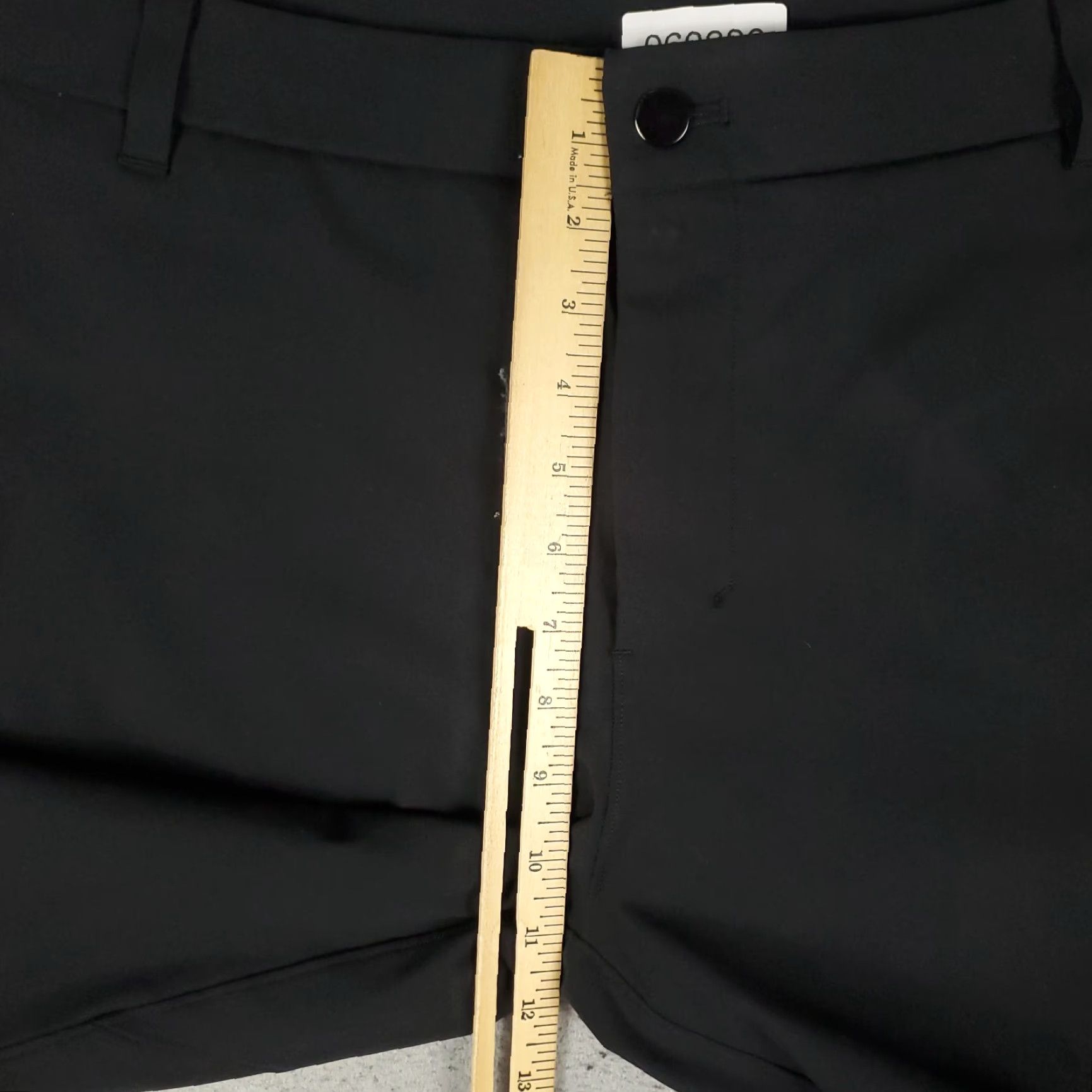 Lululemon Lululemon Pants 36x31 Black Chino Flat Front Regular Straight Slash Pockets Logo Mens Size US 36 / EU 52 - 4 Thumbnail