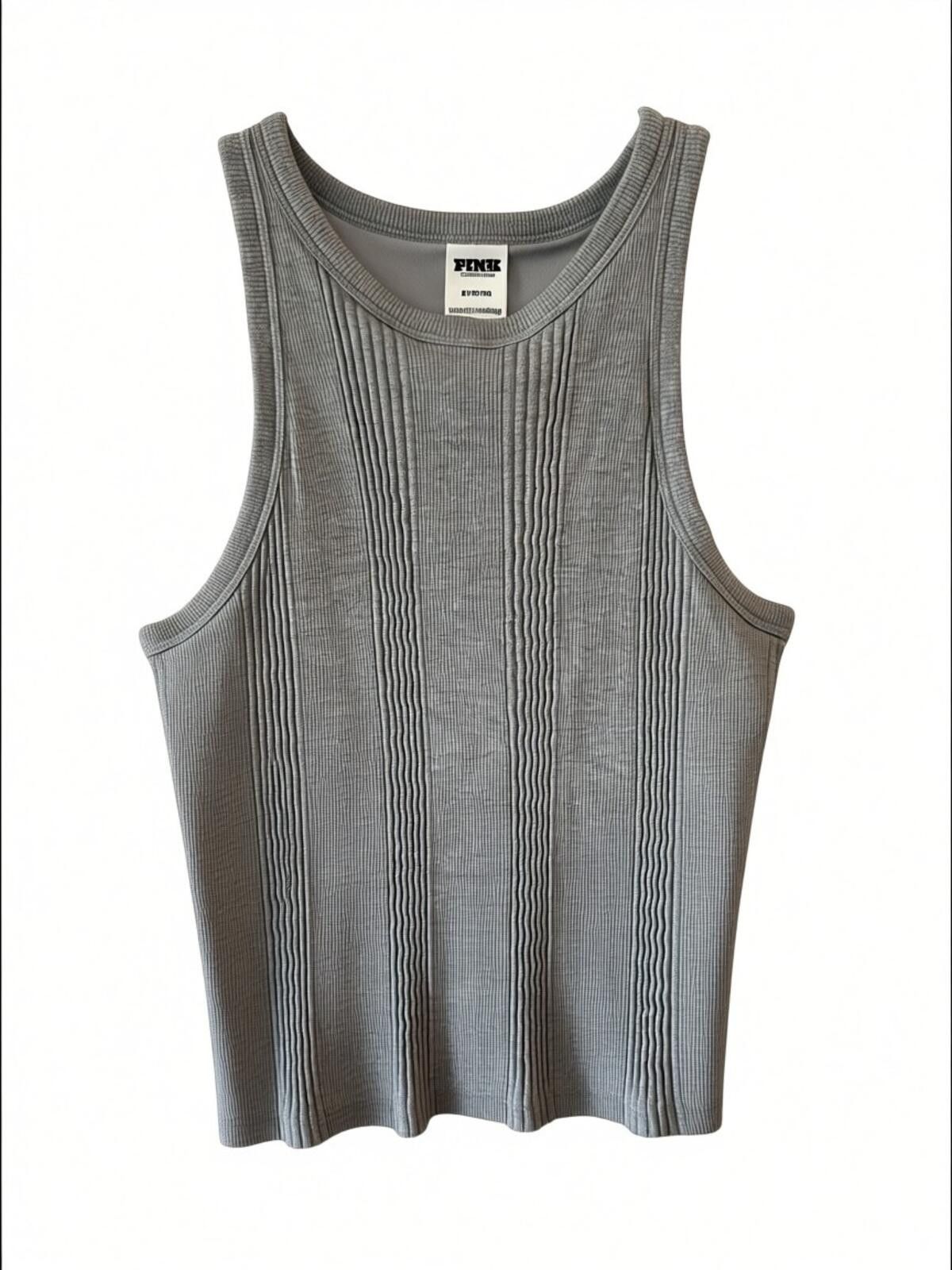 Pink Pink by Victoria Secret Sleep tank built in bra grey Medium Size M / US 6-8 / IT 42-44 - 2 Thumbnail