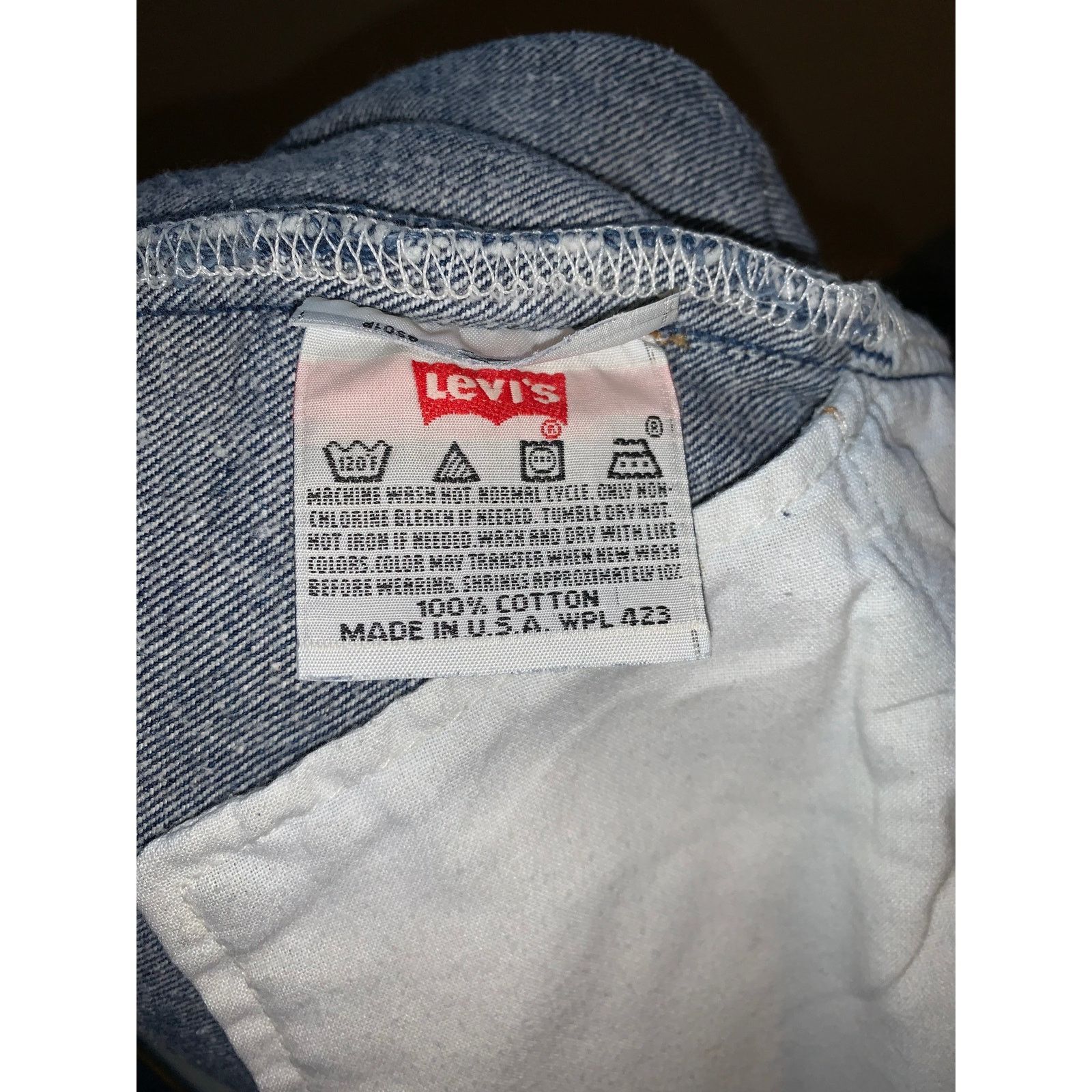 Levi's Levi’s 501xx Jeans Mens 38x30 Made USA April 1997 Vintage Size US 38 / EU 54 - 5 Thumbnail