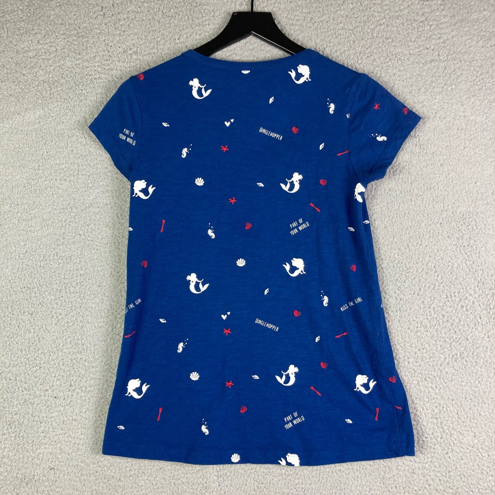 Disney Little Mermaid Disney Shirt Womens Size Small Blue Ariel Size S / US 4 / IT 40 - 5 Thumbnail