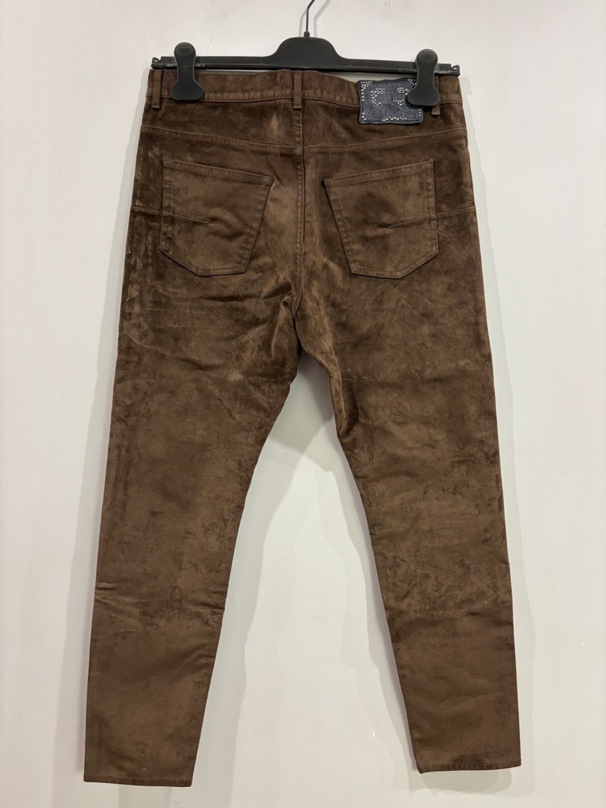 Dior Dior cobrand Travis Scott suede pants Size US 32 / EU 48 - 2 Thumbnail