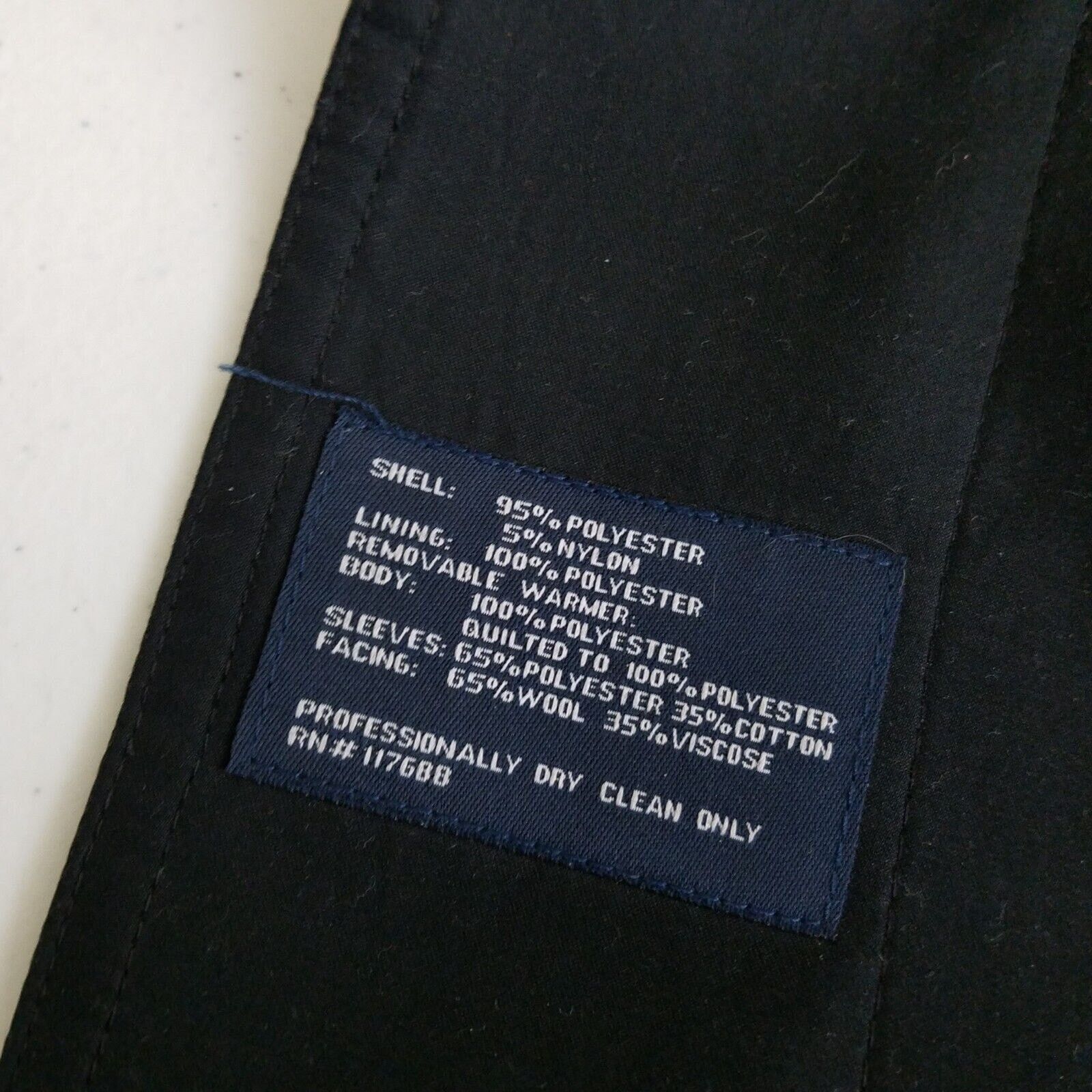 Chaps Vtg Chaps All Weather Trench Coat Placket Front Mens 44L Size US L / EU 52-54 / 3 - 7 Thumbnail