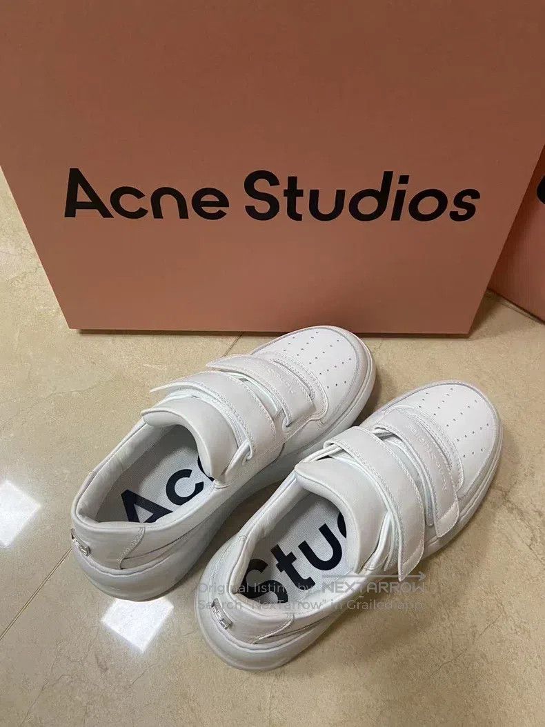 Acne Studios Acne Studios Velcro Platform Sneakers Size US 6.5 / IT 36.5 - 1 Thumbnail