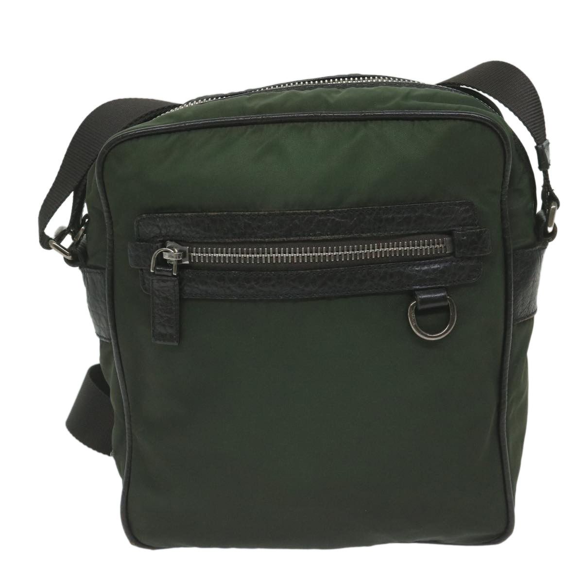 Prada Khaki Synthetic Shoulder Bag (Pre-Owned) Size ONE SIZE - 1 Thumbnail