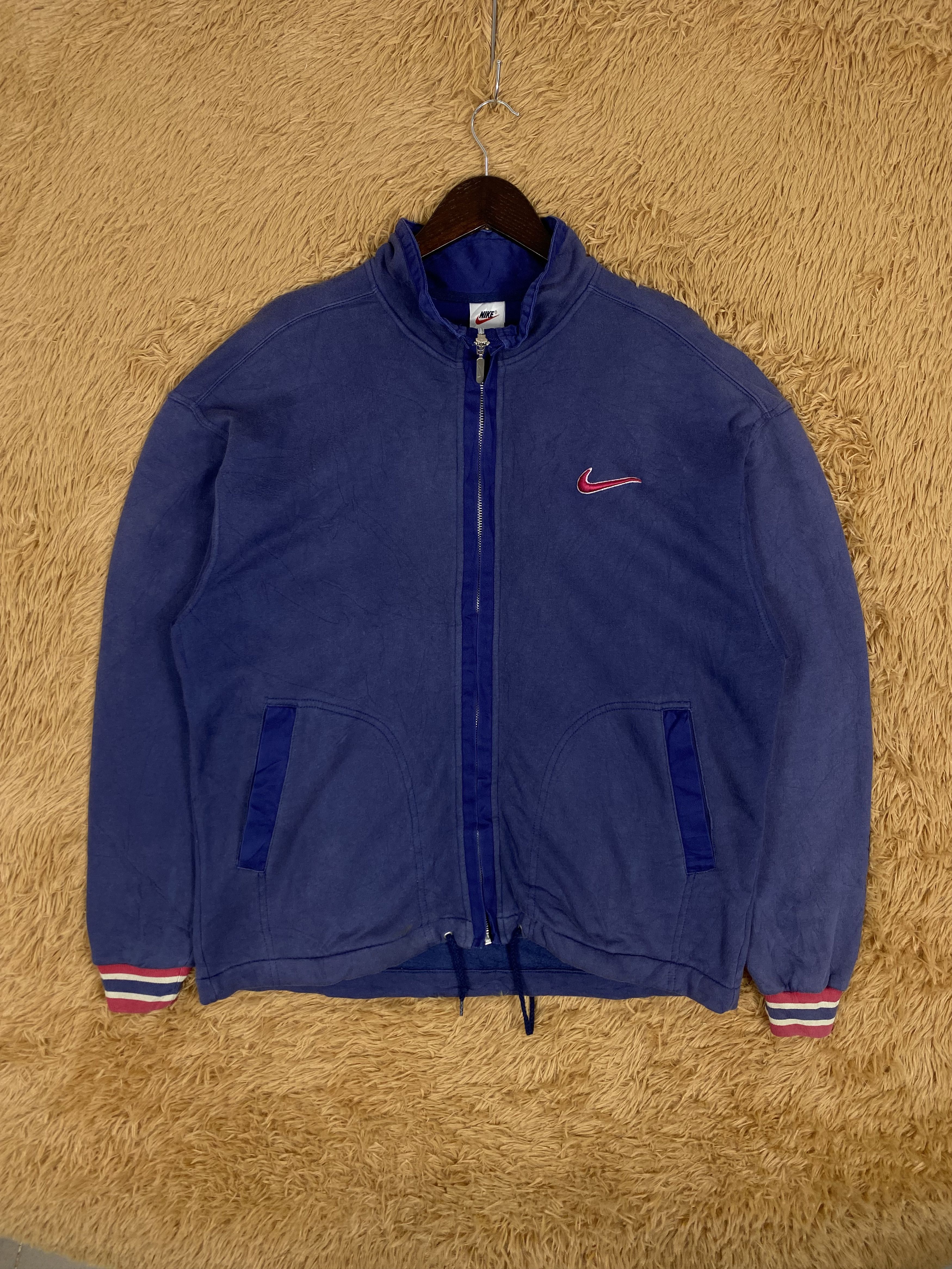 Nike Vintage Nike Swoosh Zipper Sweaters PS0067 Size US M / EU 48-50 / 2 - 2 Thumbnail