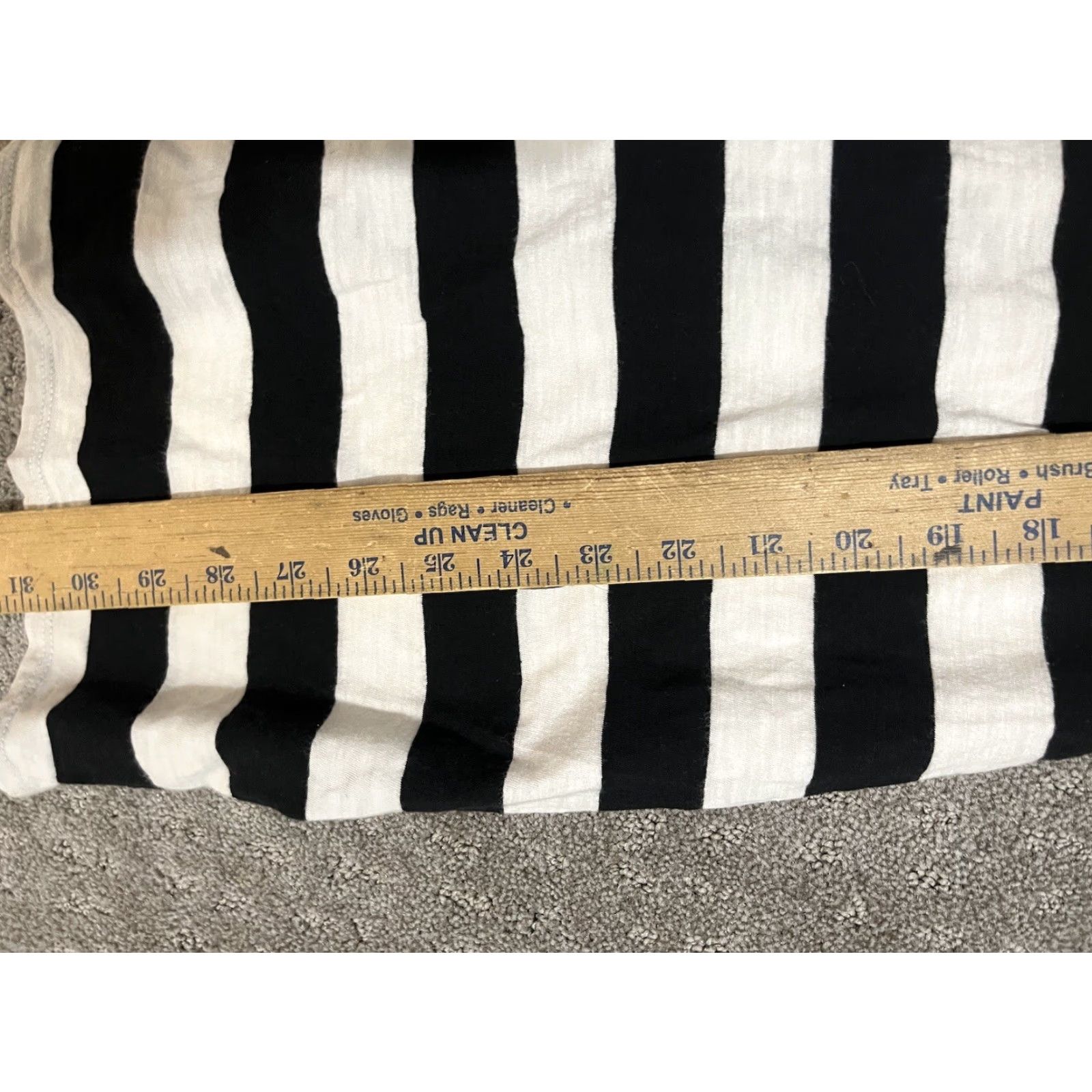 Express Express Maxi Dress Womens Long Sleeve Round Neck Striped Cotton Modal Knit Short Multicolor XS (Pre-owned) Size S / US 4 / IT 40 - 5 Thumbnail