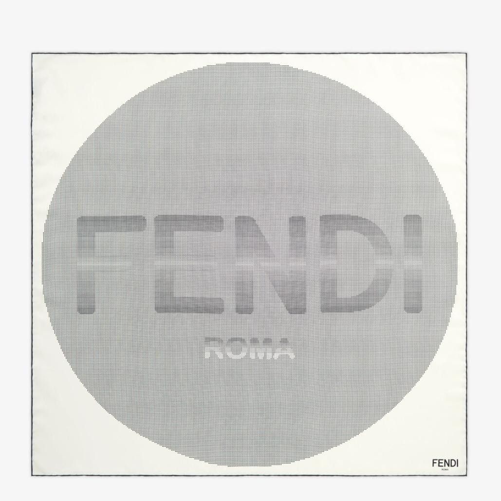 Fendi o1loc1c0824 Size: OS / Scarf in White Size ONE SIZE - 1 Preview