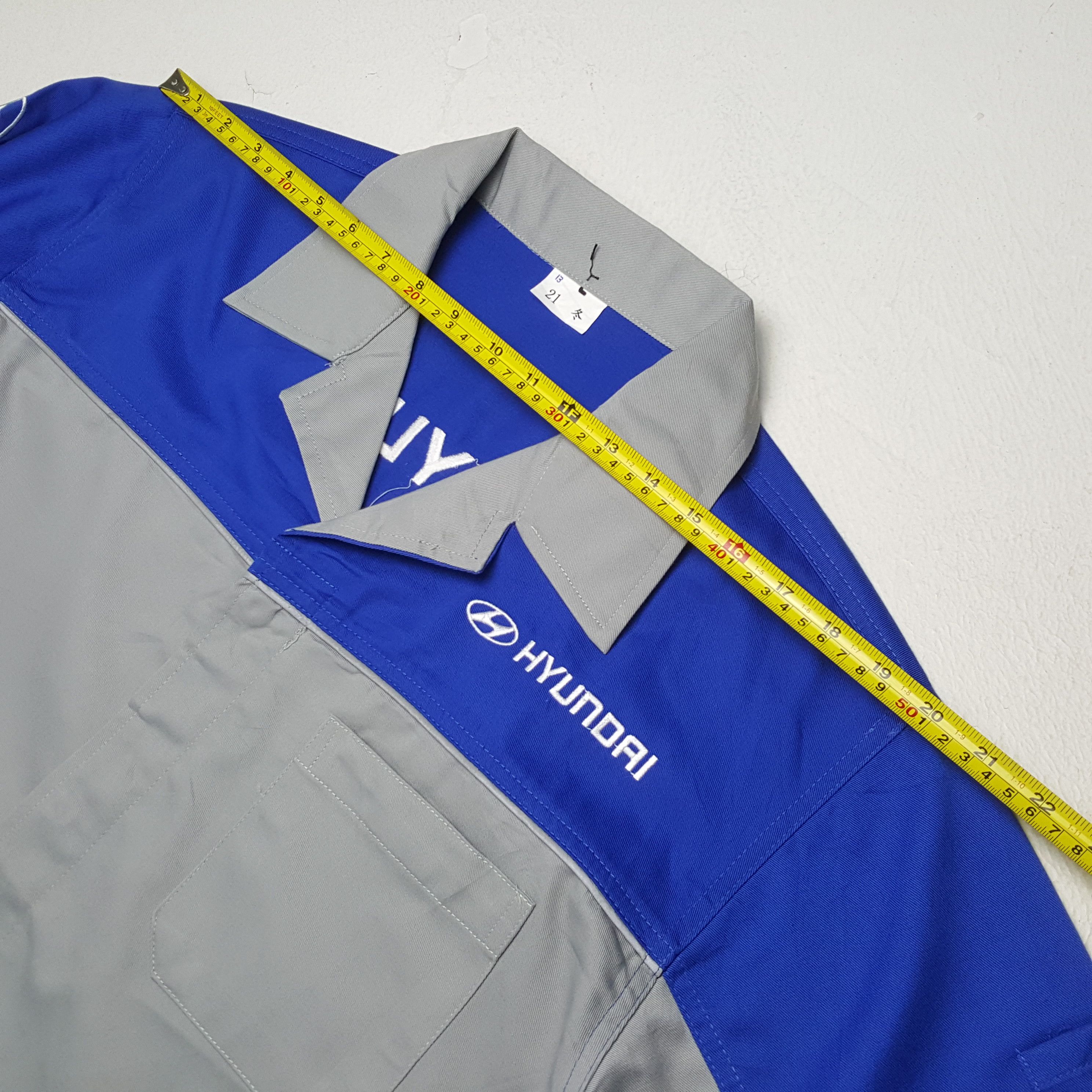 Vintage Vintage HYUNDAI Korea Vehicle Motorsports Jacket Size US L / EU 52-54 / 3 - 5 Thumbnail