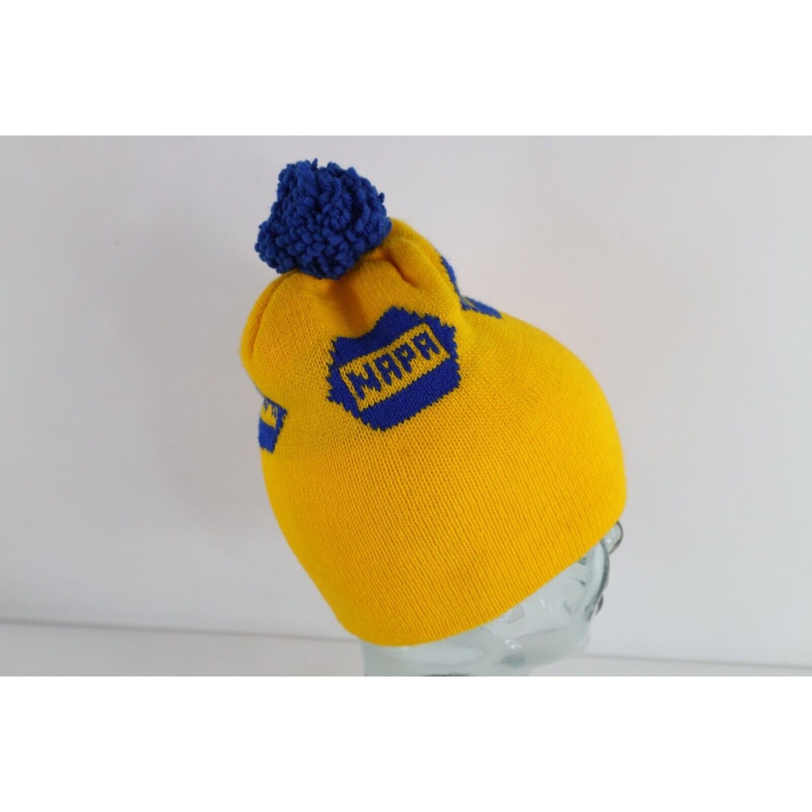 Vintage Vintage 90s NAPA Auto Parts Nascar Racing Winter Beanie Hat Size ONE SIZE - 5 Thumbnail