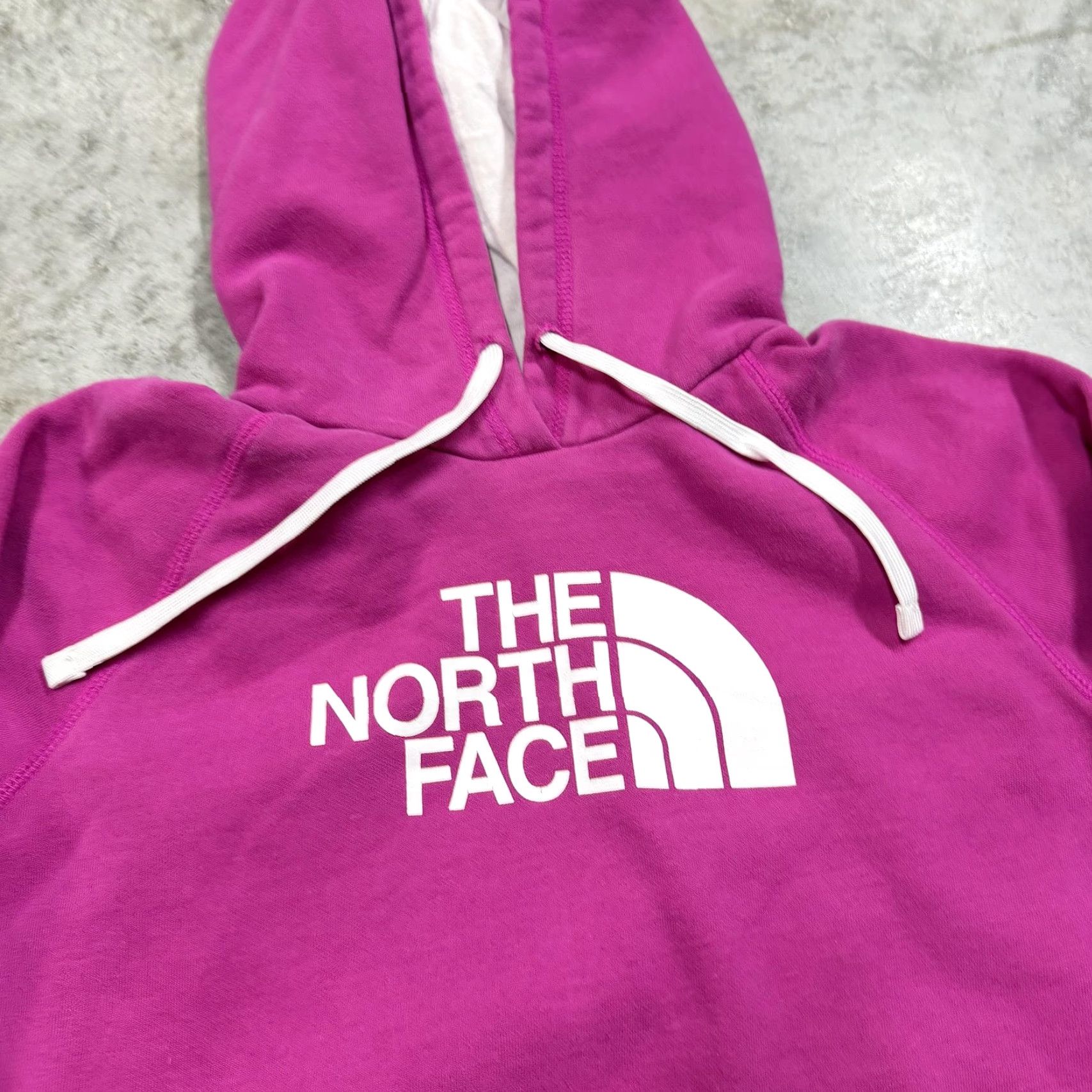 The North Face The North Face Hoodie Womens Large Pink Logo Pullover Fleece Sweatshirt Graphic Size L / US 10 / IT 46 - 4 Thumbnail