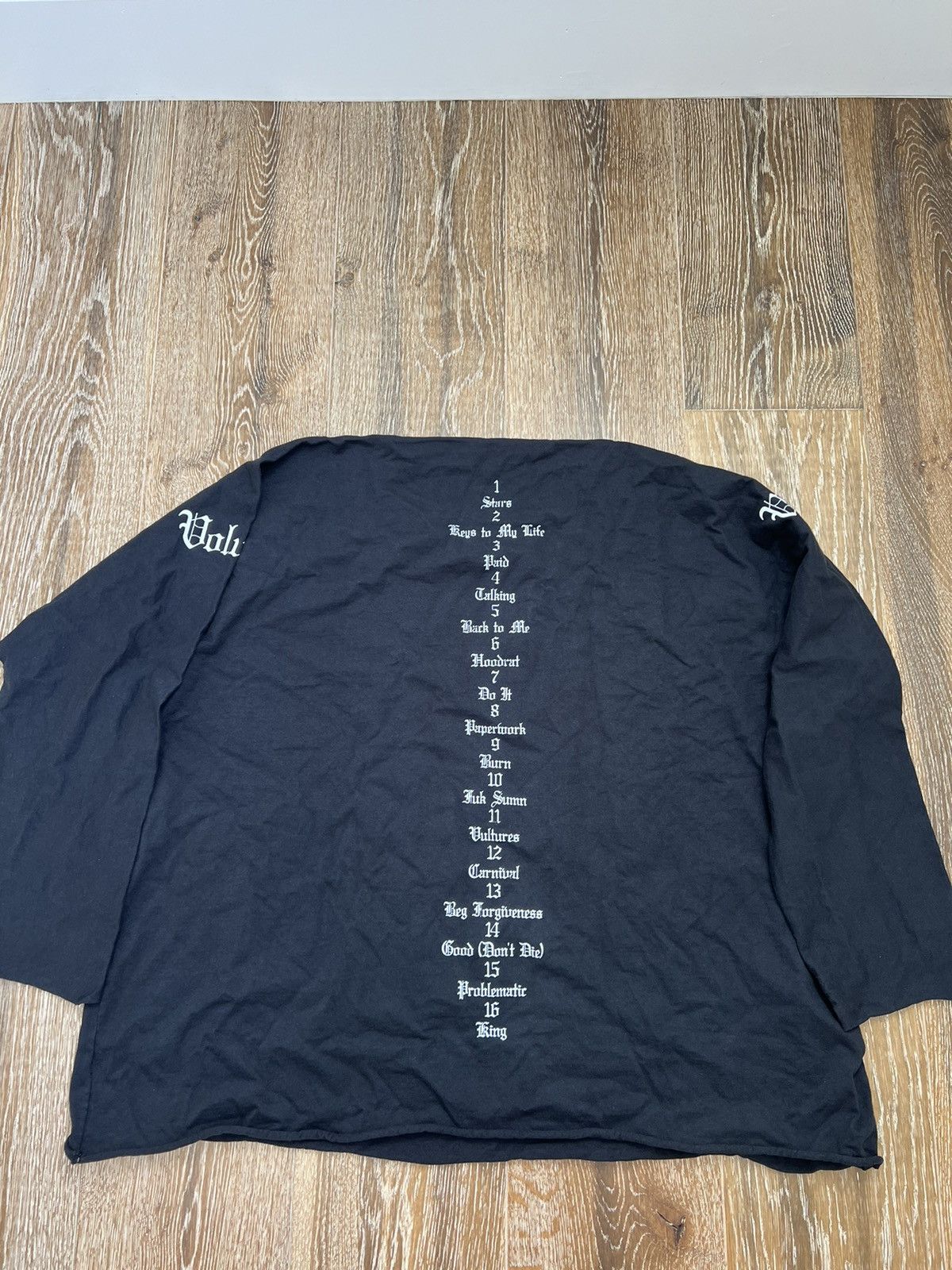 Kanye West Vultures volume 1 longsleeve | Grailed