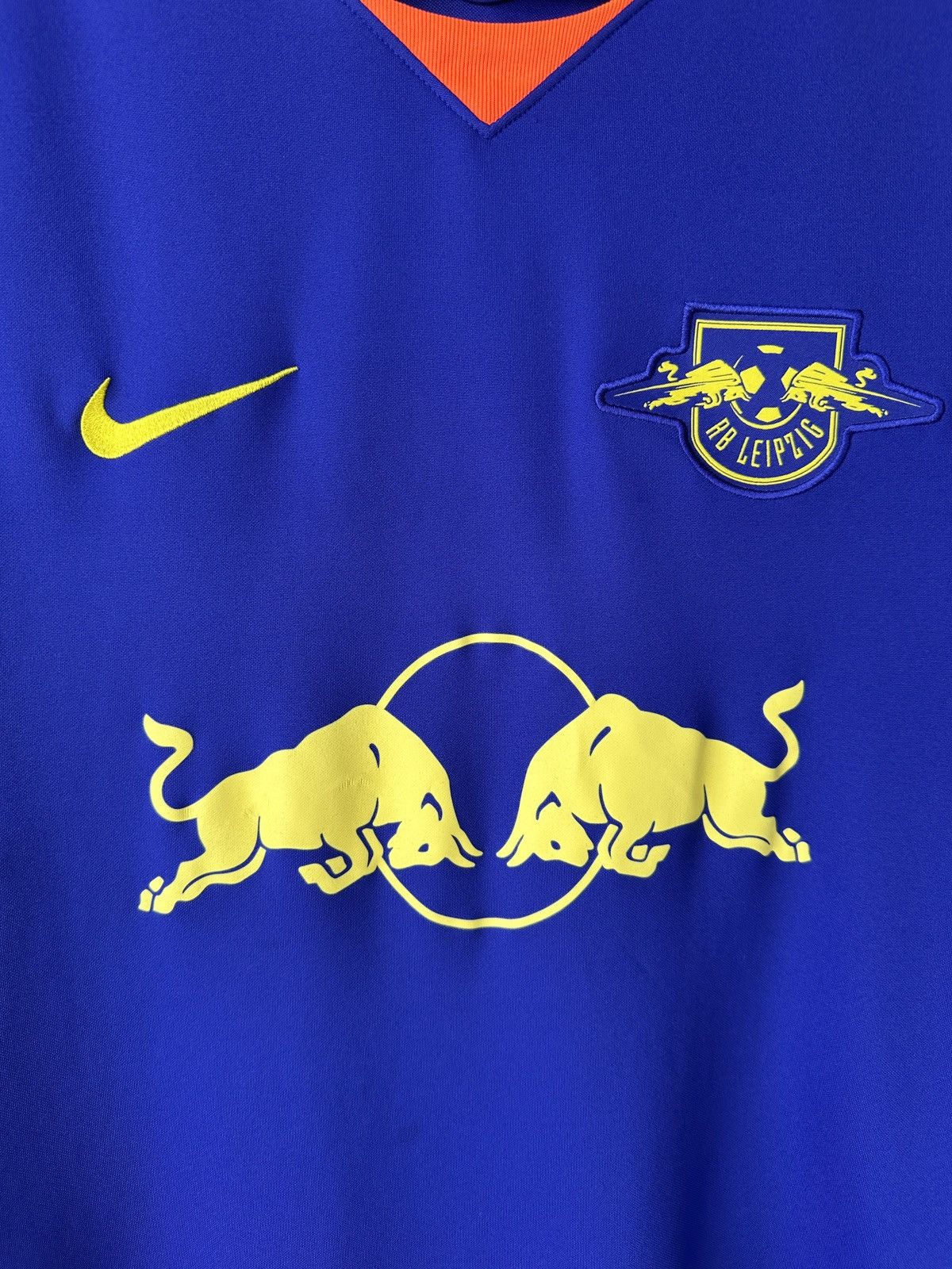 Nike NIKE RB LEIPZIG 2020/2021 Away Soccer Jersey Shirt Men’s L Size US L / EU 52-54 / 3 - 6 Thumbnail