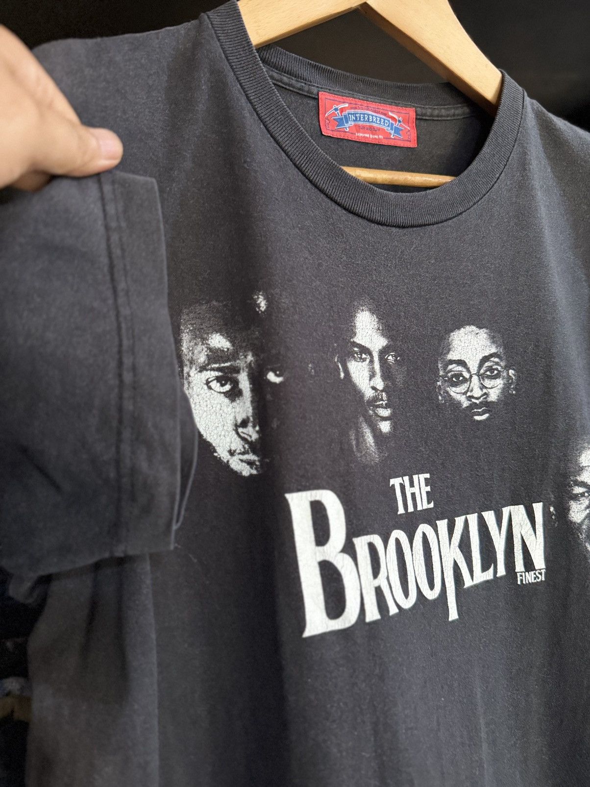 Rap Tees Vintage The Lagend The Brooklyn Interbreed Tupac Faded Tee Size US M / EU 48-50 / 2 - 4 Thumbnail