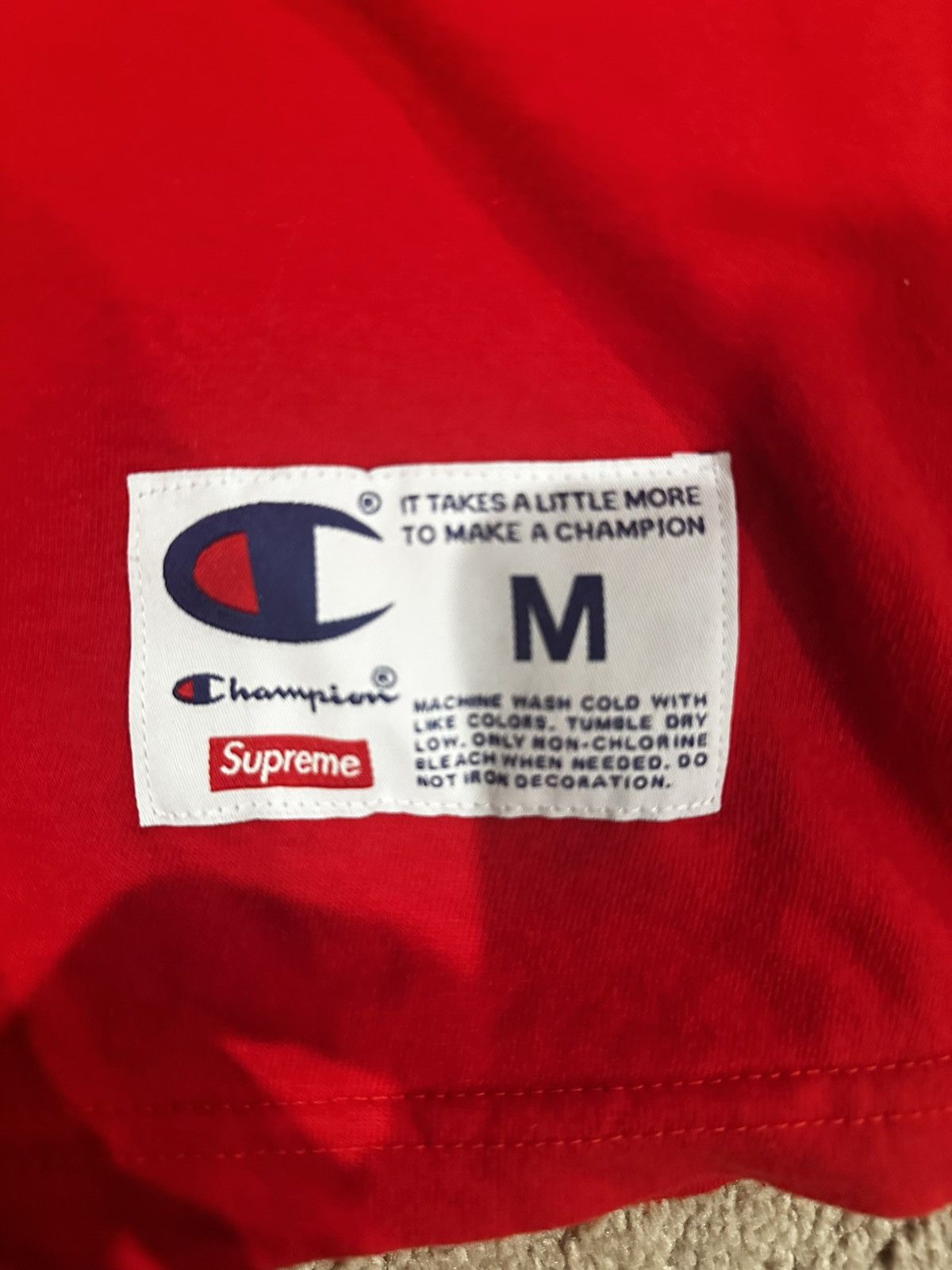 Champion × Supreme Supreme x Champion Chrome Tee Size US M / EU 48-50 / 2 - 2 Thumbnail