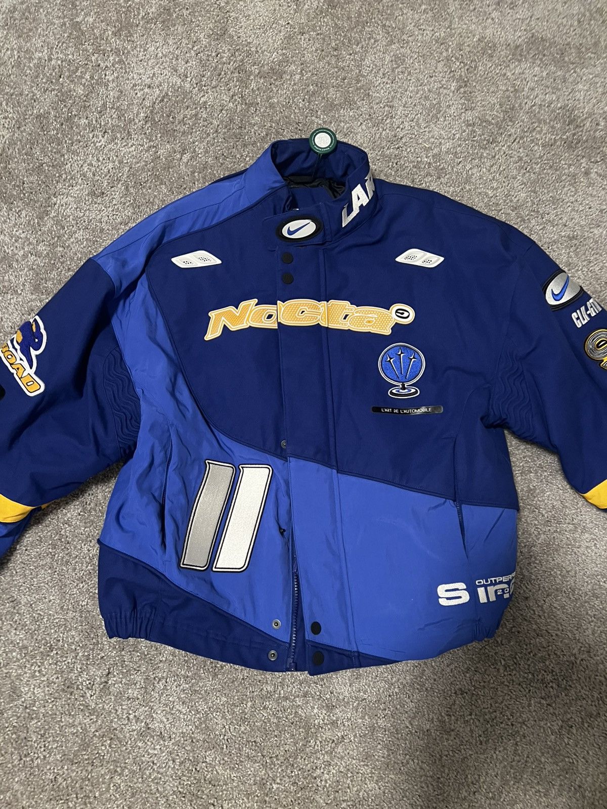 Drake × NOCTA × Nike Nike x Nocta x Kar L’art De L’Automobile Racing Jacket M Size US S / EU 44-46 / 1 - 2 Thumbnail