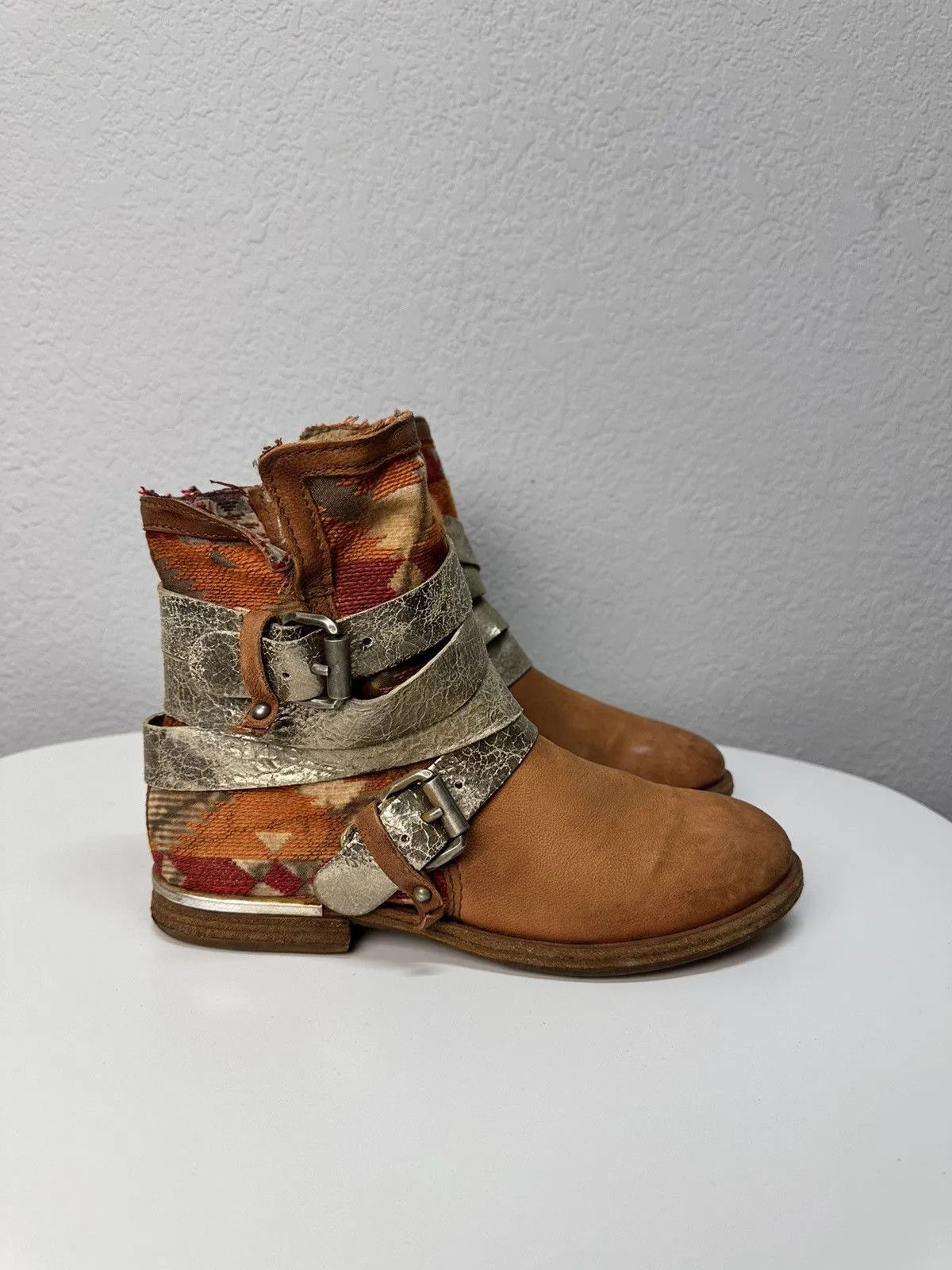 A.S.98 Vintage As 98 Leather Avantgarde Boots Opium Japan Shoes 39 Size US 9 / IT 39 - 10 Thumbnail