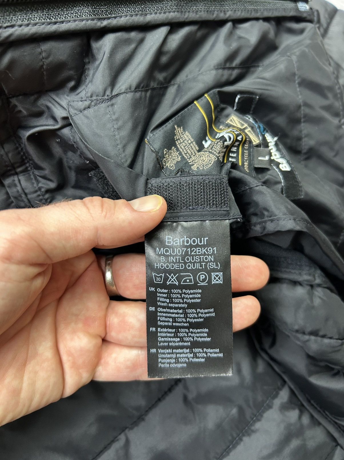 Barbour × Vintage Barbour International Men's Jacket Size US L / EU 52-54 / 3 - 19 Thumbnail