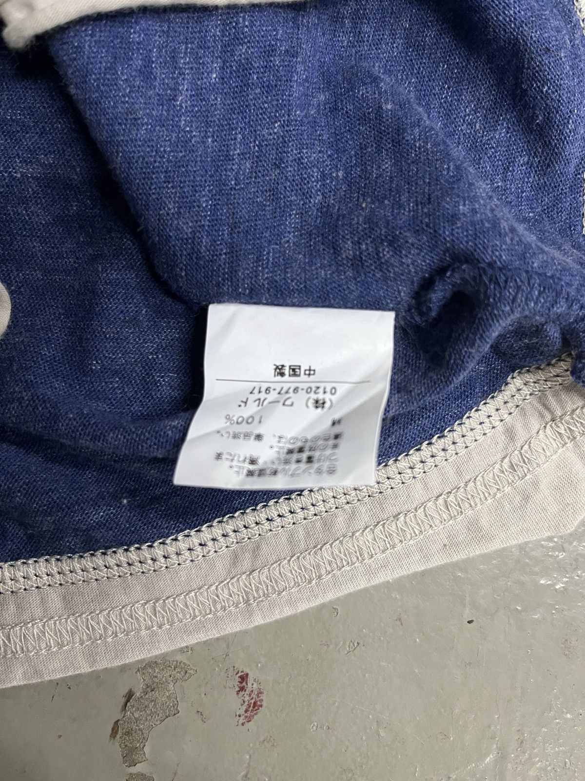 Visvim Takeo Kikuchi RRL Greg Lauren Inspired Indigo Slub Henley Size US M / EU 48-50 / 2 - 9 Thumbnail