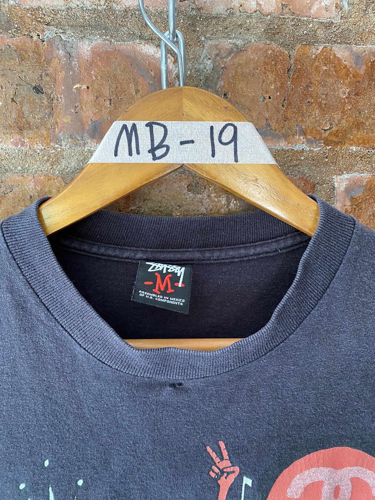 Stussy 🔥Vintage 2000s Musical punk tee Size US M / EU 48-50 / 2 - 6 Thumbnail
